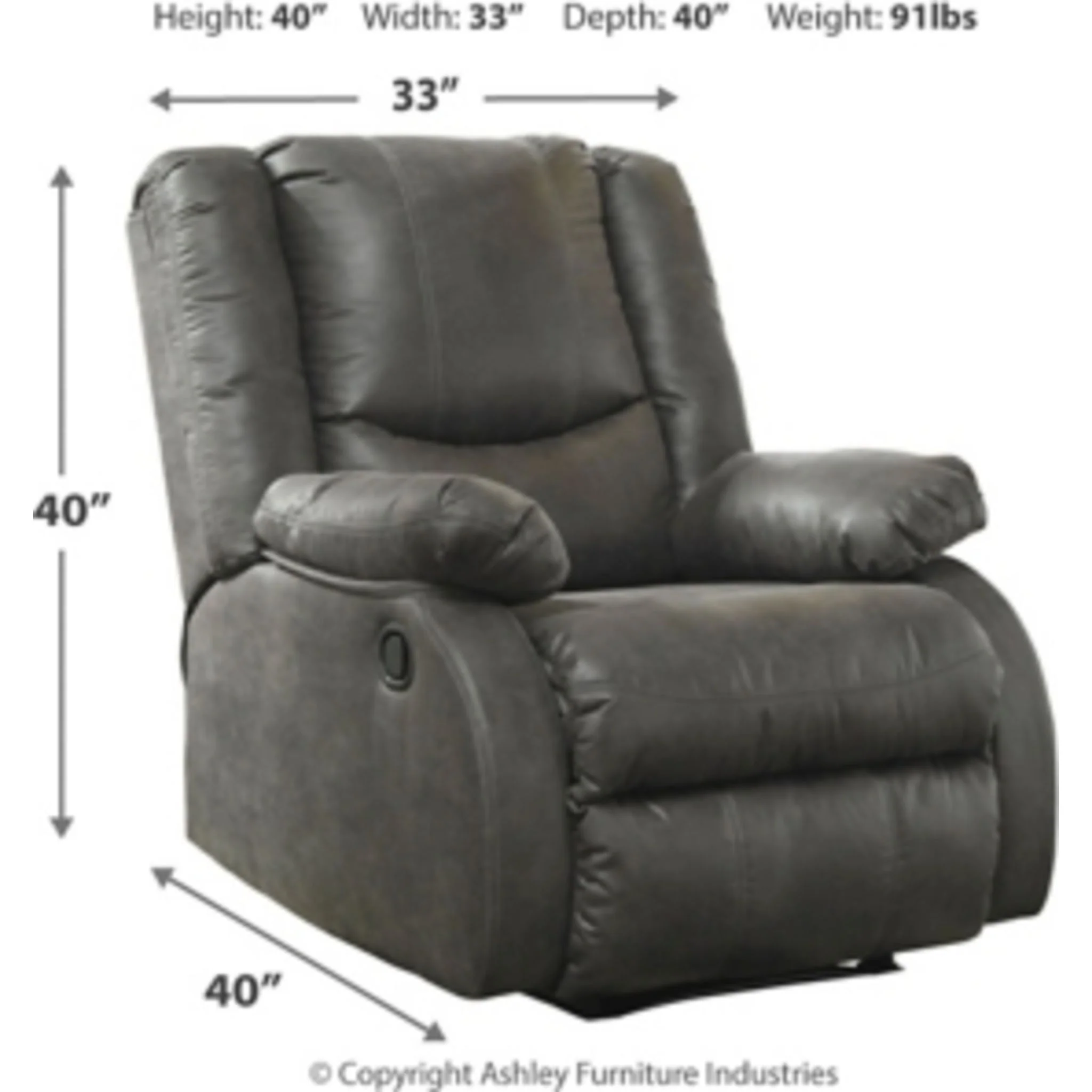 Bladewood Recliner - Image 9