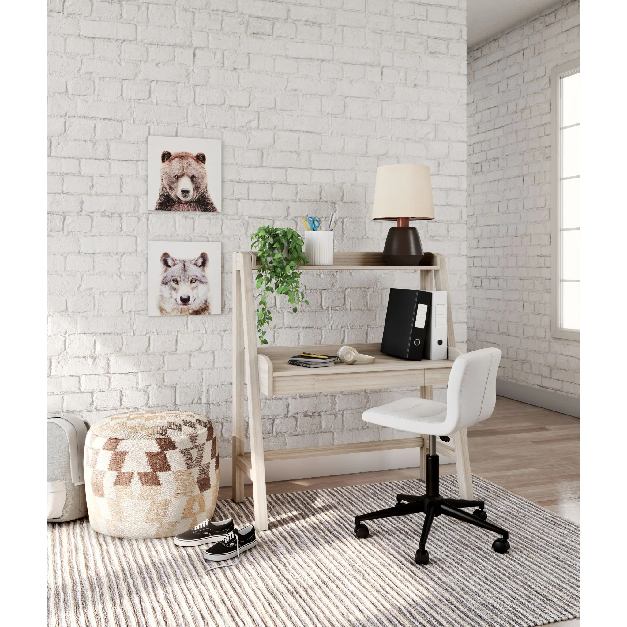 Blariden Desk and Hutch - Image 9