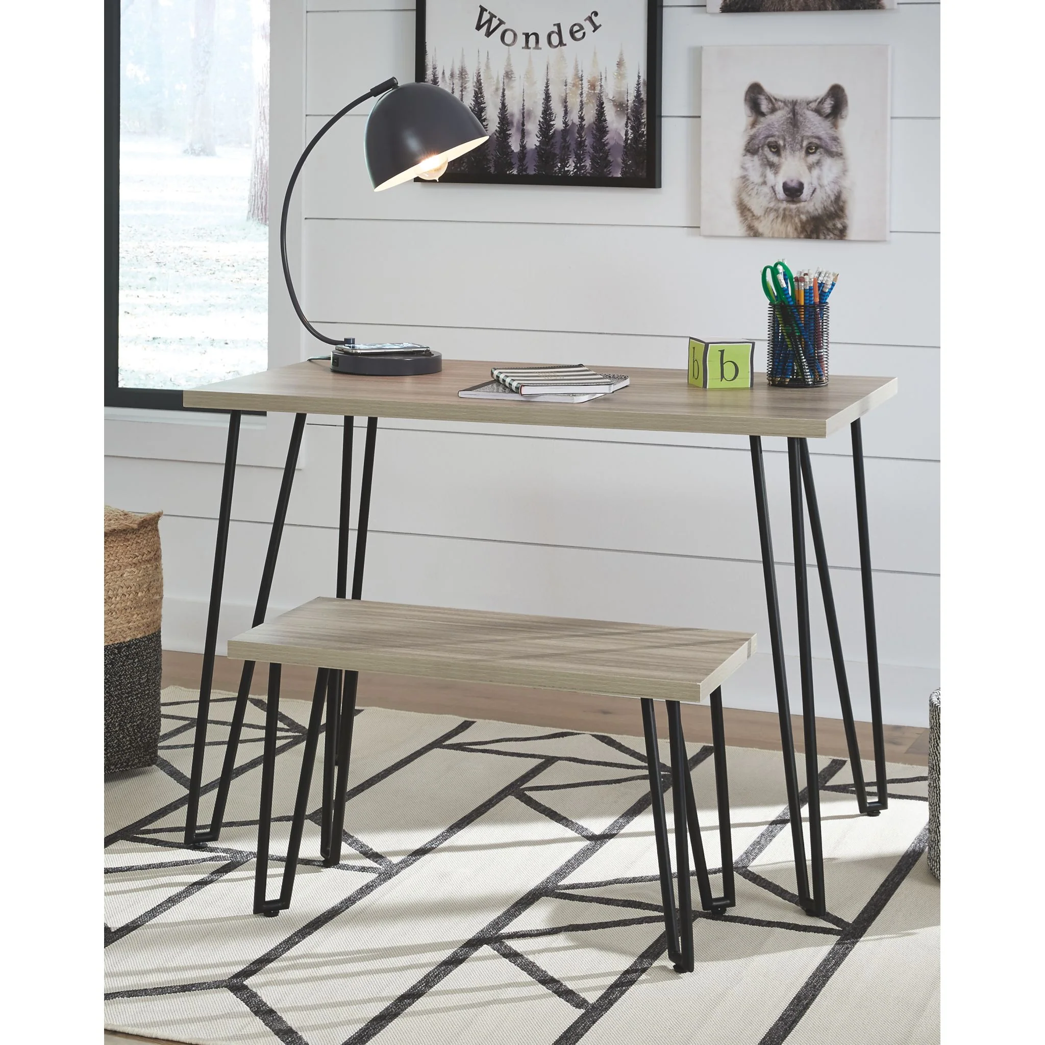 Blariden Desk w/Bench - Image 2