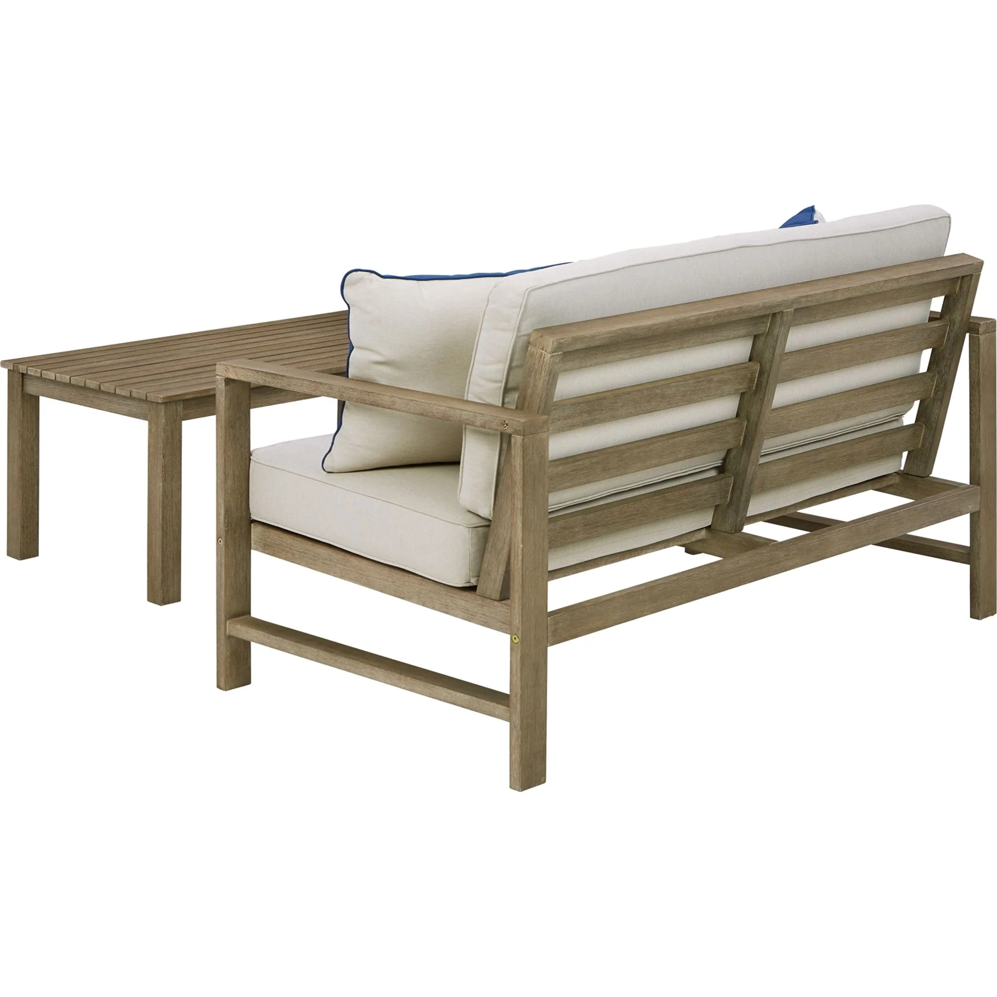 Outdoor Fynnegan Loveseat with Table - Image 4