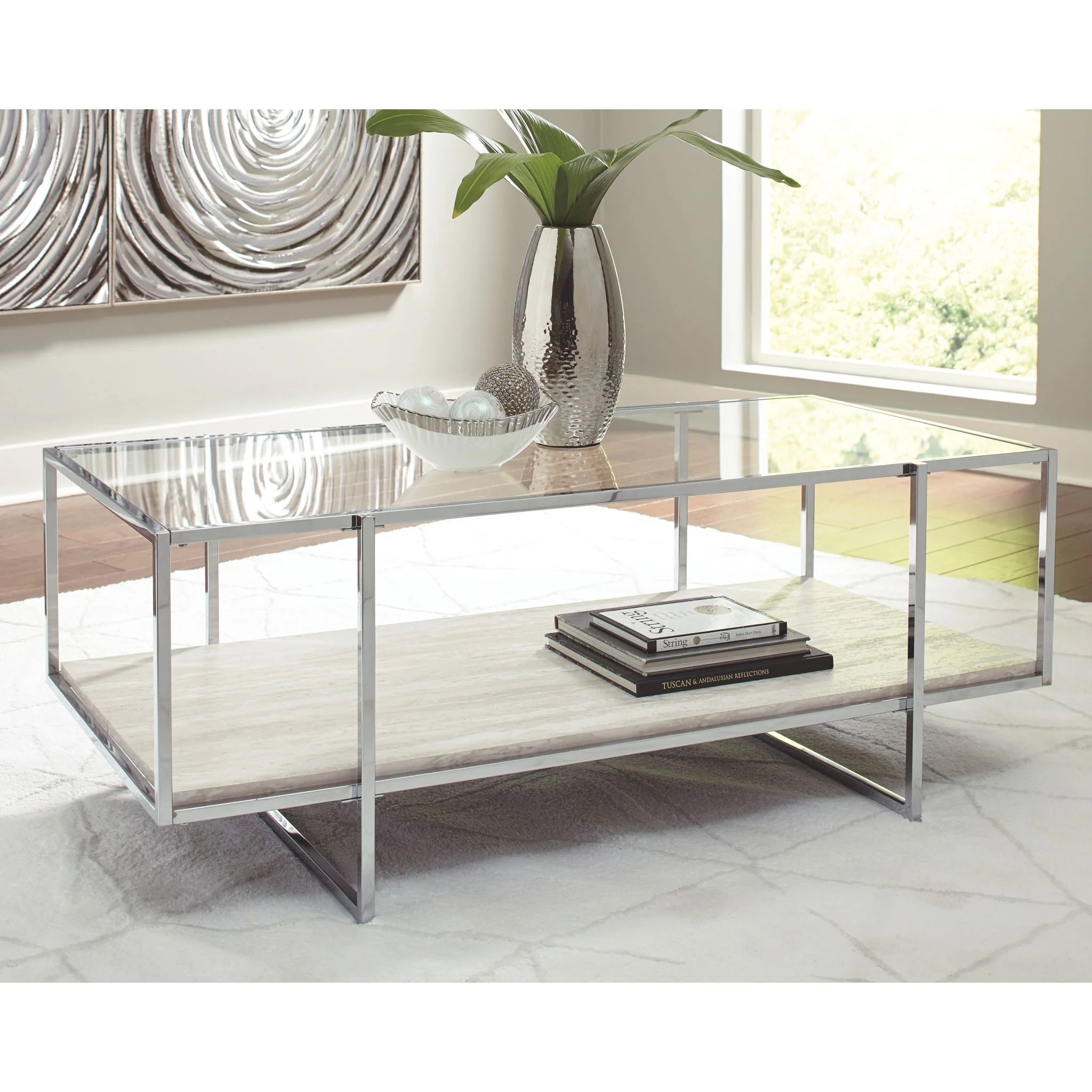 Bodalli Rectangle Cocktail Table - Image 2