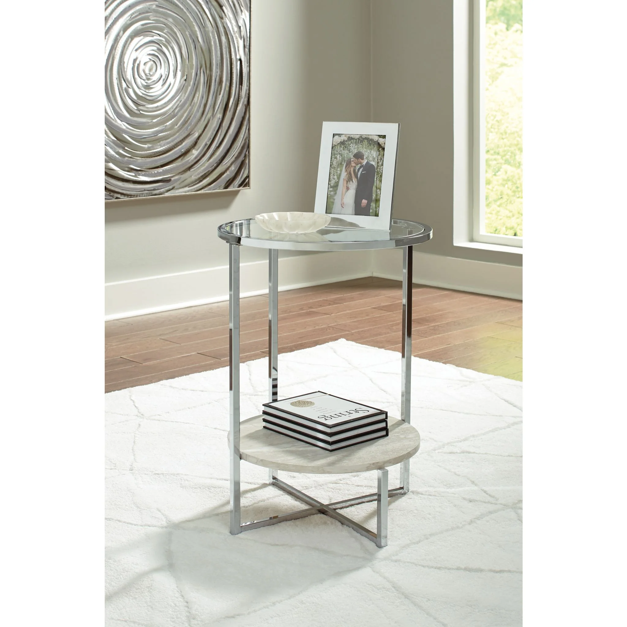 Bodalli Round End Table - Image 5
