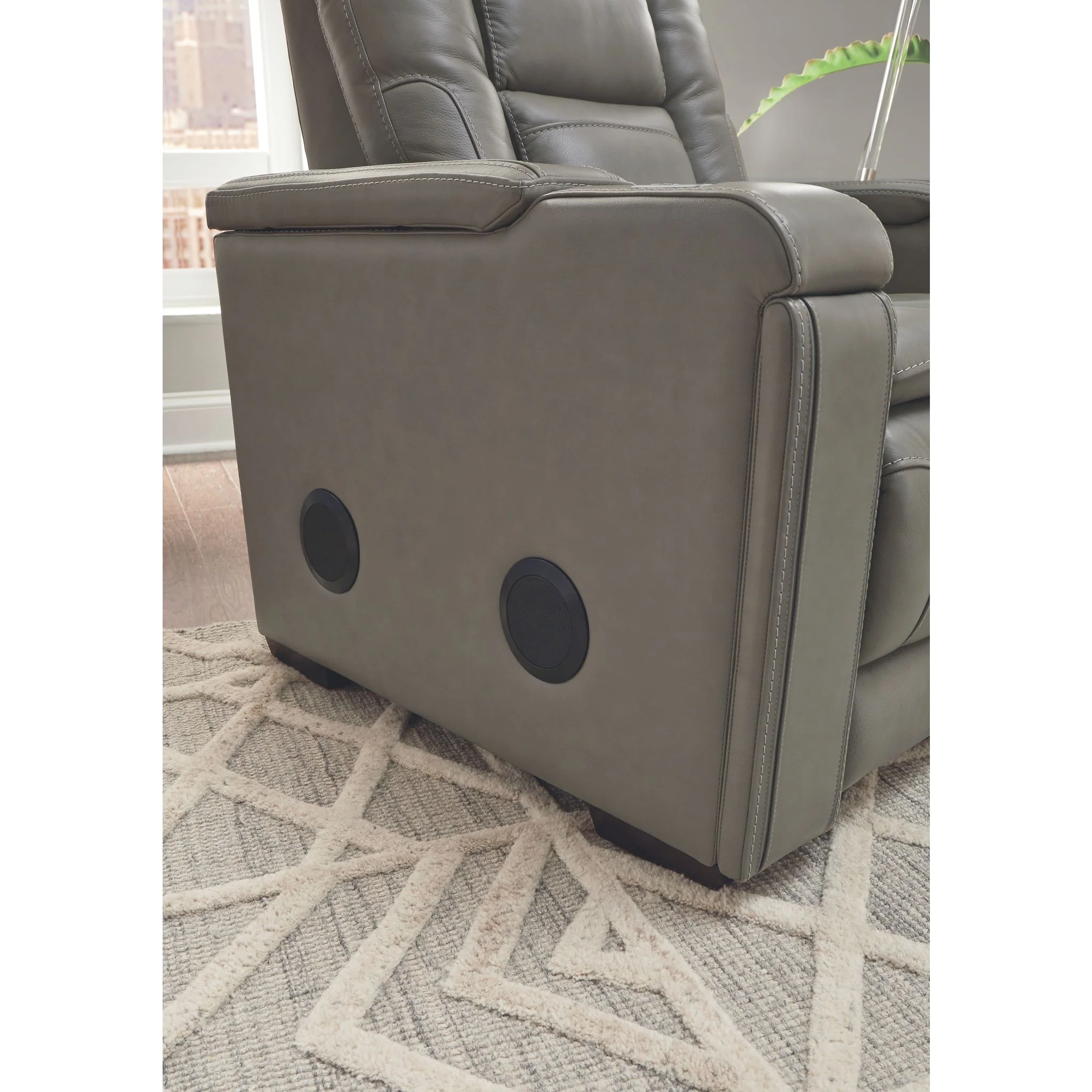 Boerna Power Recliner with Adjustable Headrest - Image 11