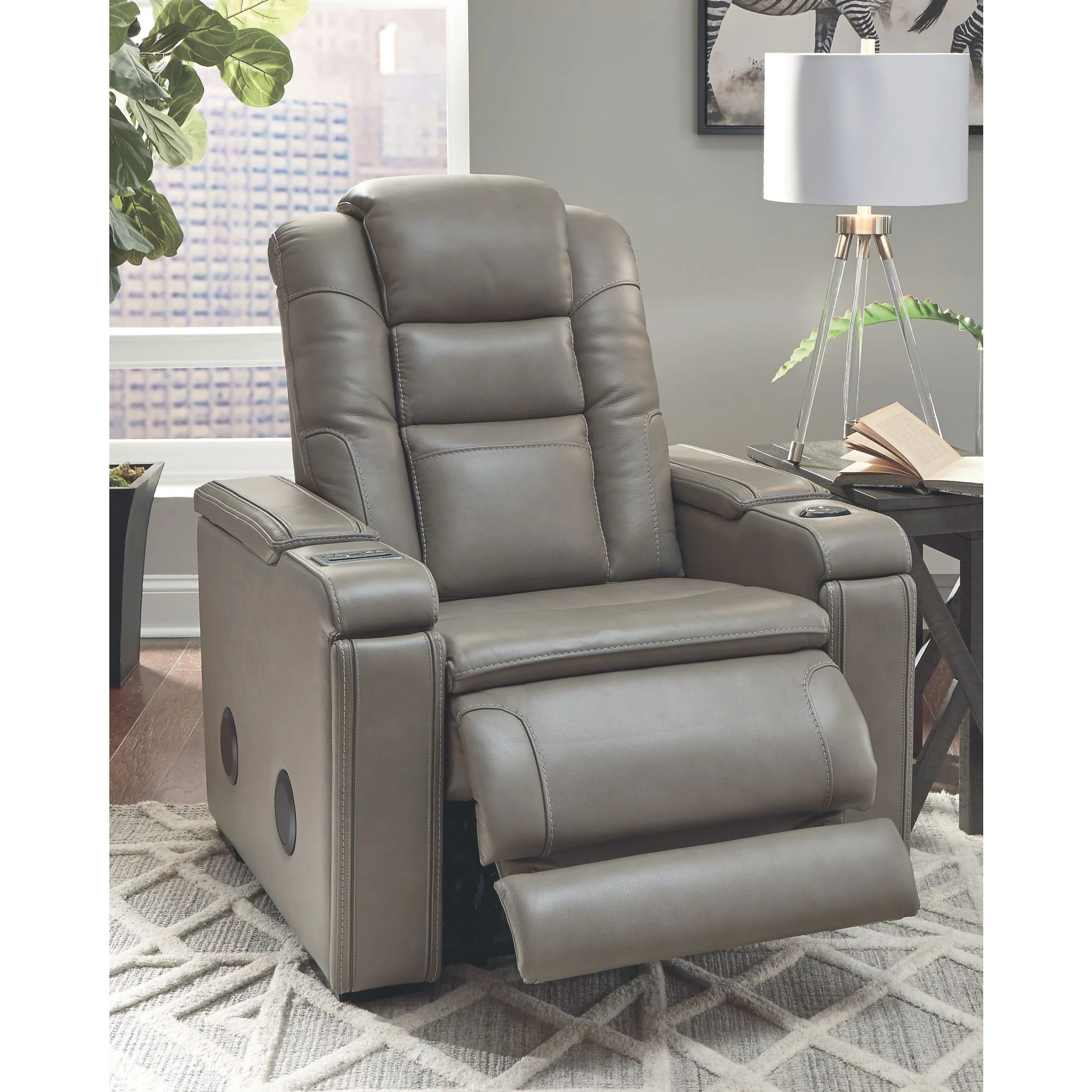 Boerna Power Recliner with Adjustable Headrest - Image 14