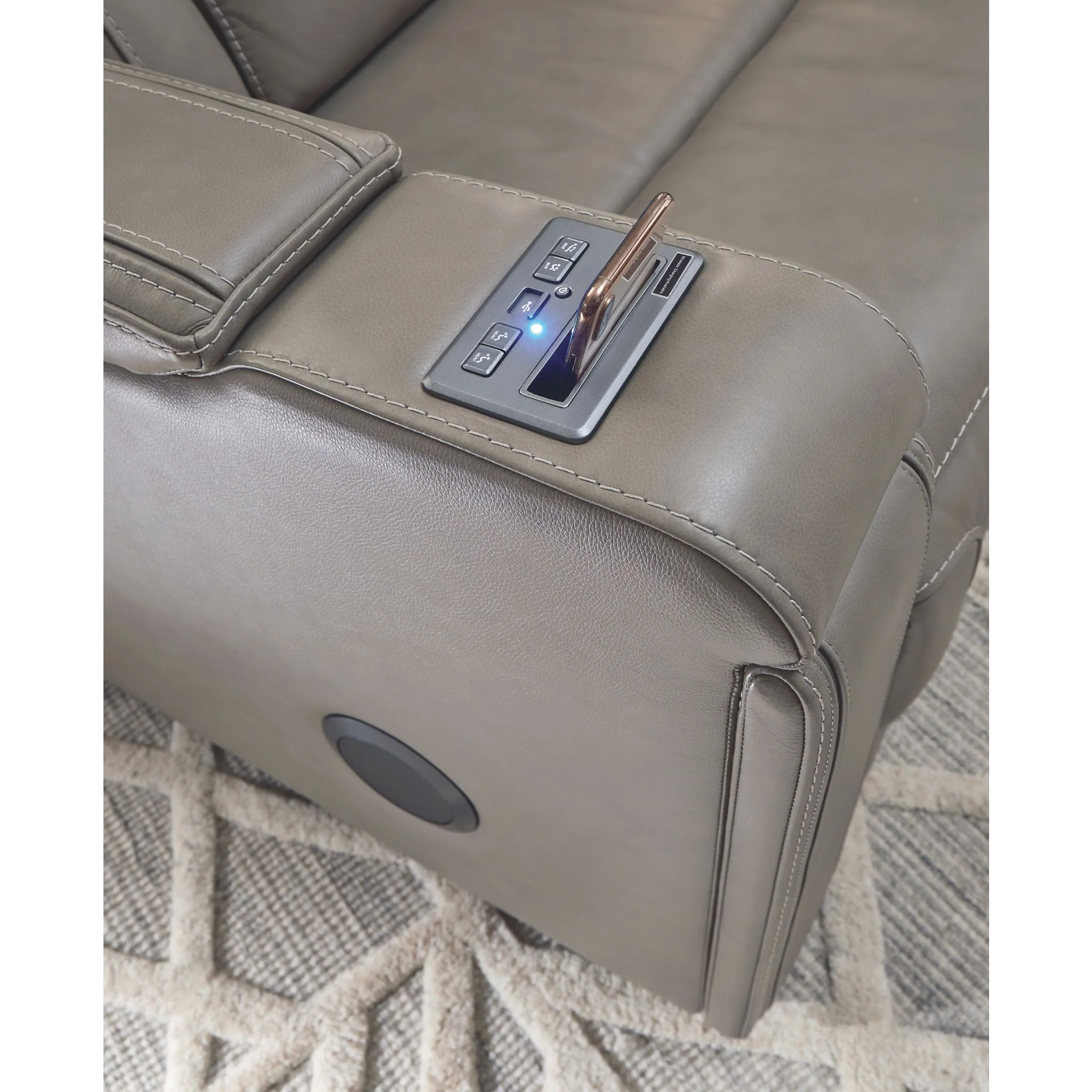 Boerna Power Recliner with Adjustable Headrest - Image 16