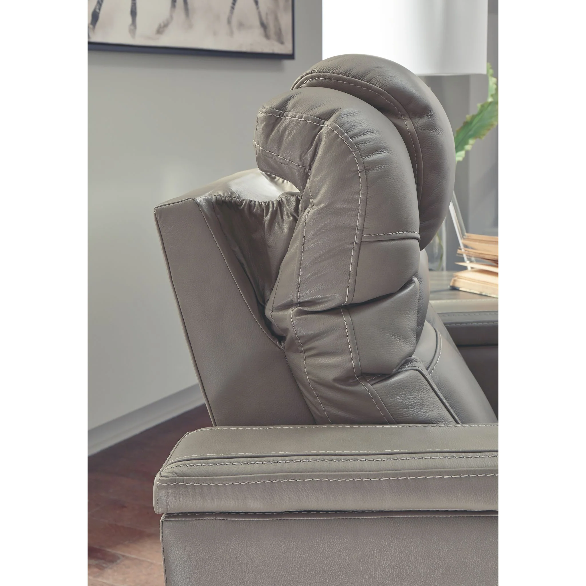Boerna Power Recliner with Adjustable Headrest - Image 9