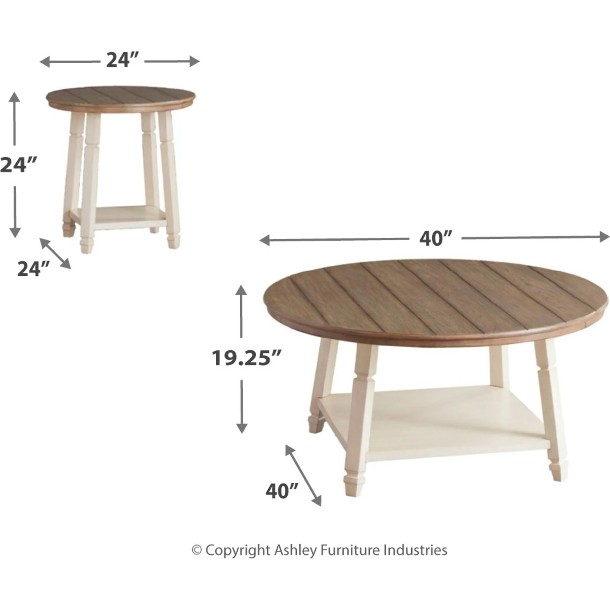 Bolanbrook Occasional Table Set (set of 3) - Image 3