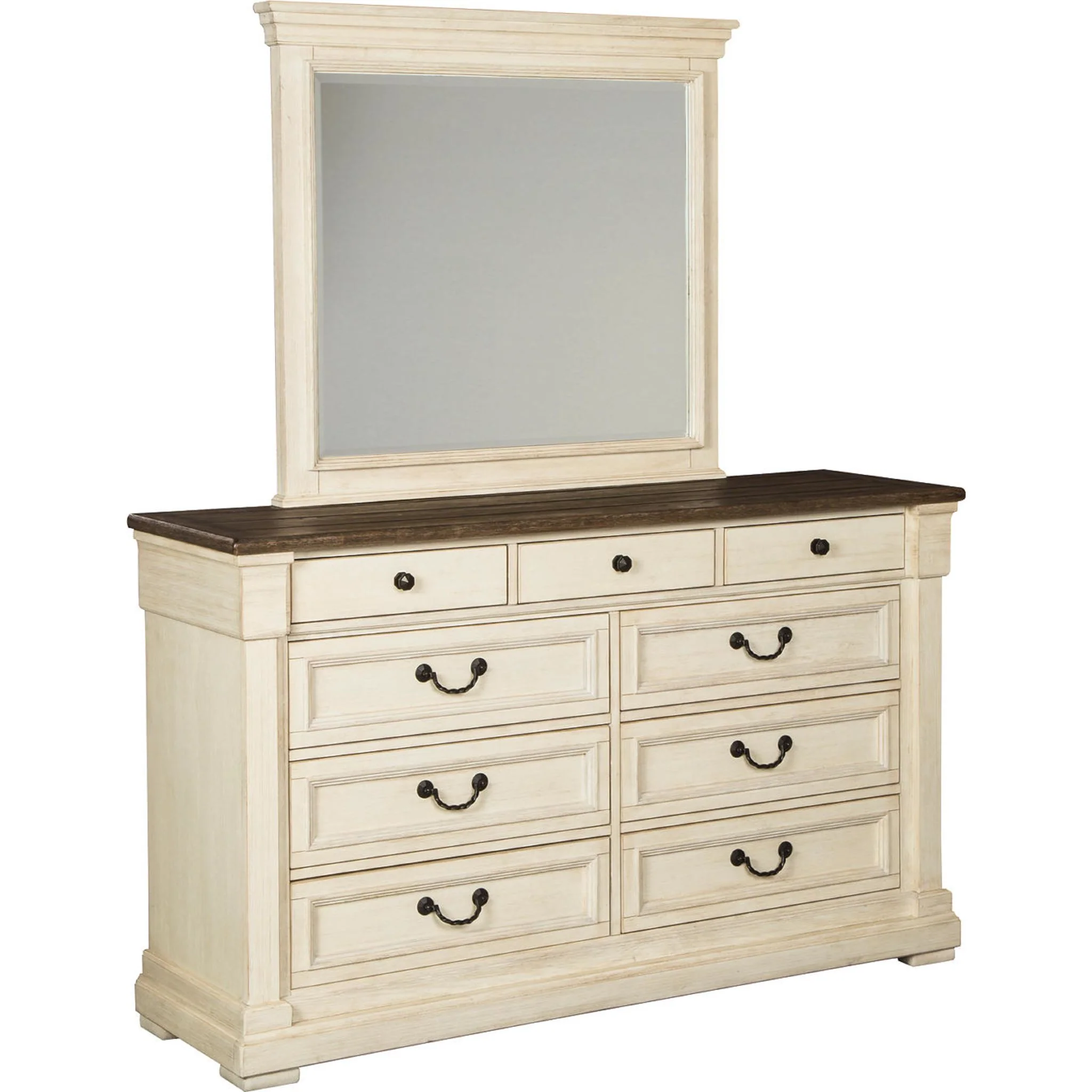 Bolanburg 5 Piece Louvered Panel Bedroom - Image 4