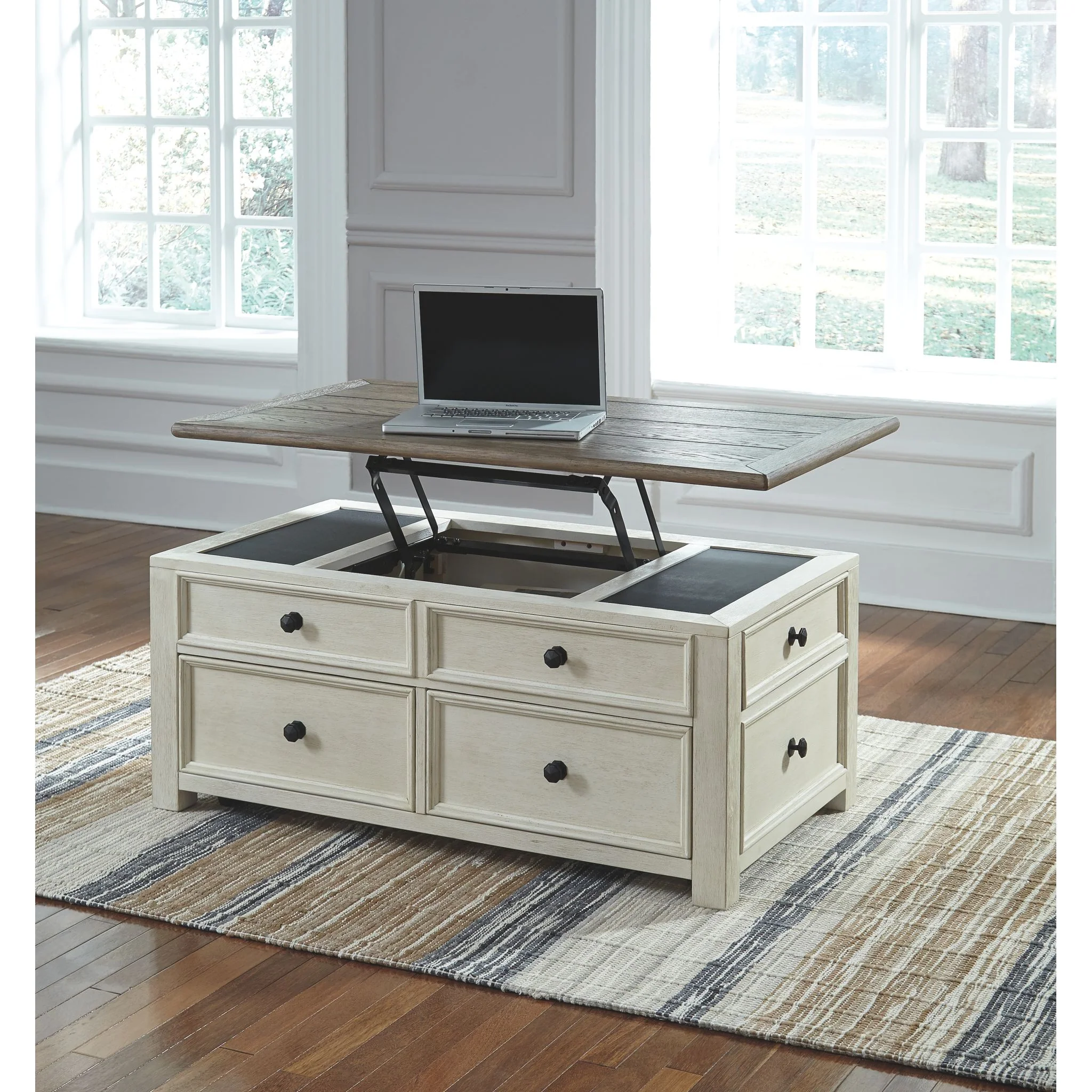 Bolanburg Coffee Table with Lift Top - Image 3