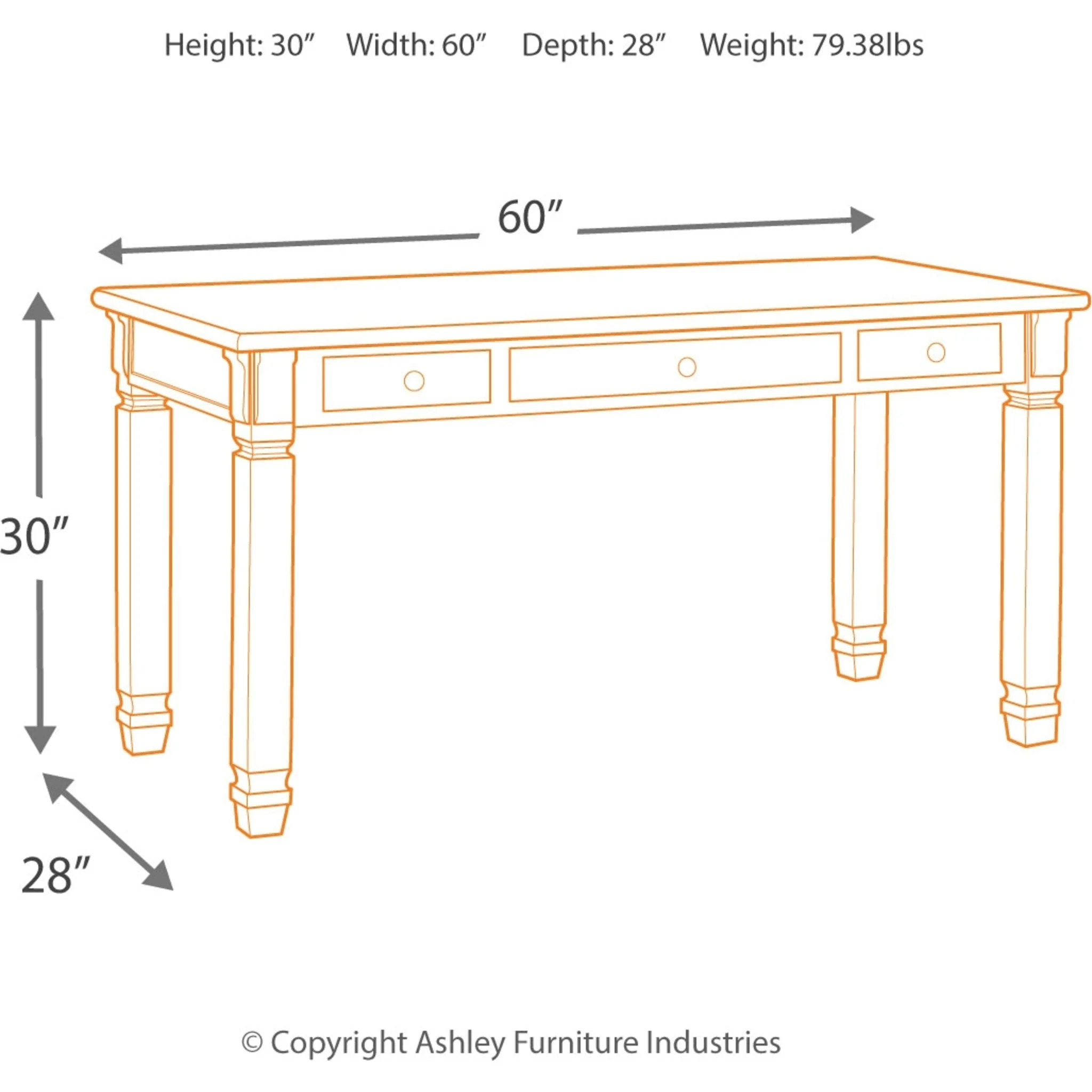 Bolanburg Desk - Image 10