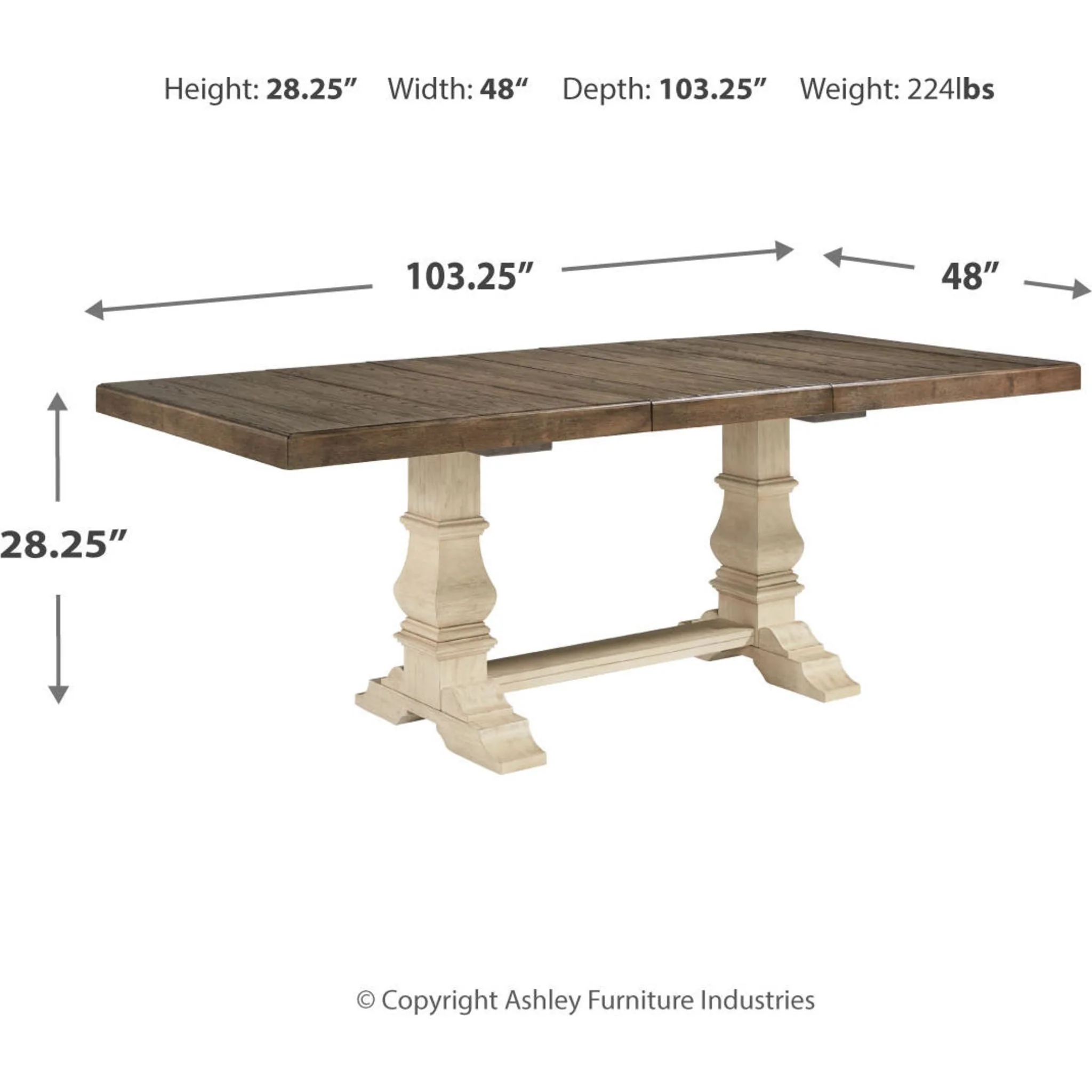 Bolanburg Dining Extension Table - Image 10