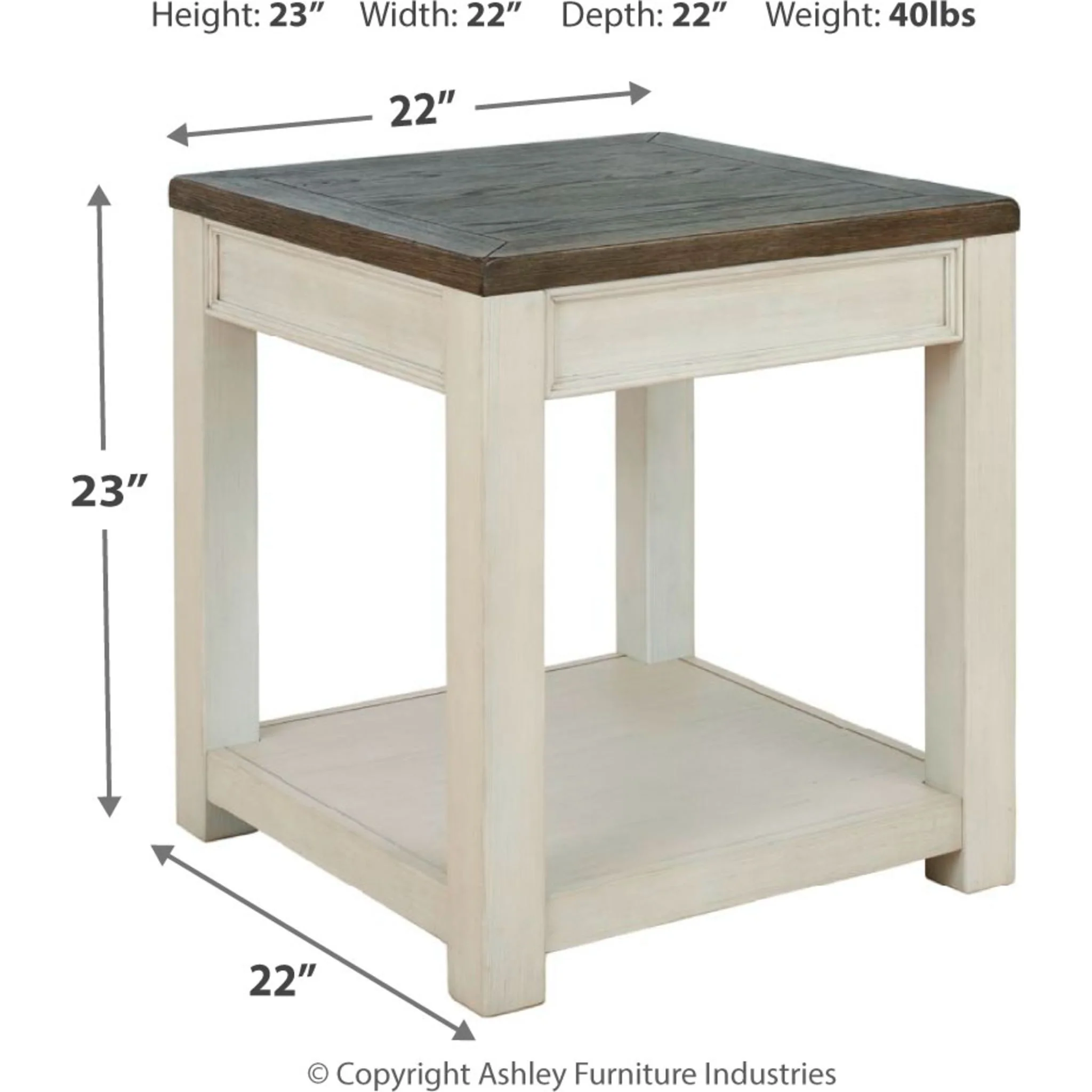 Bolanburg Square End Table - Image 4