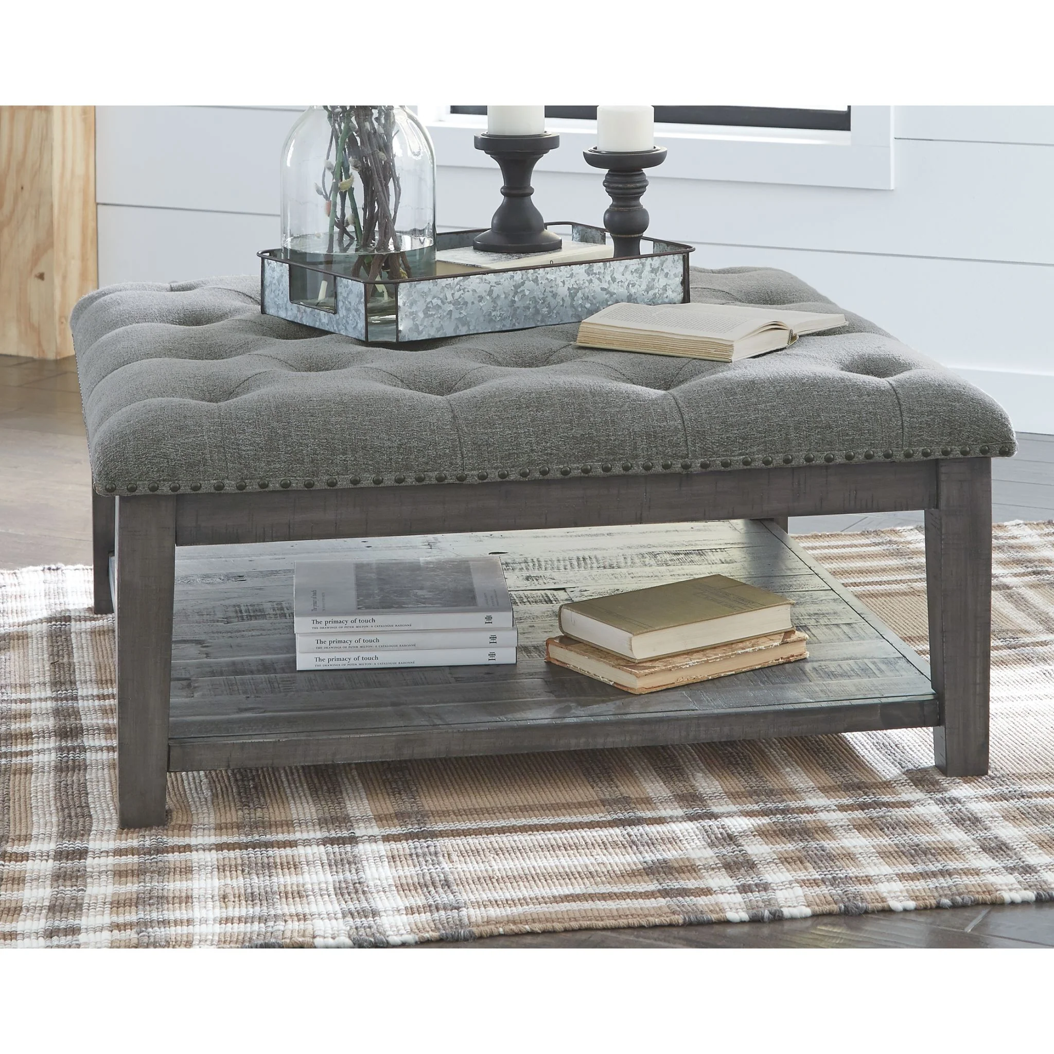 Borlofield Ottoman Cocktail Table - Image 2