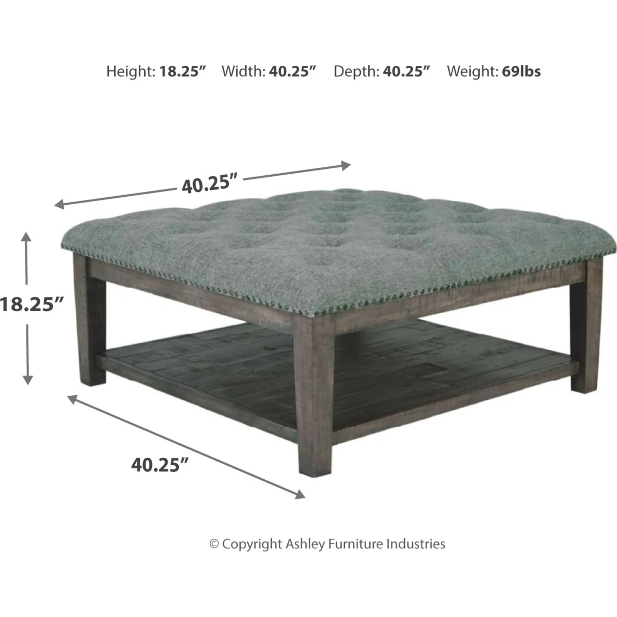 Borlofield Ottoman Cocktail Table - Image 3