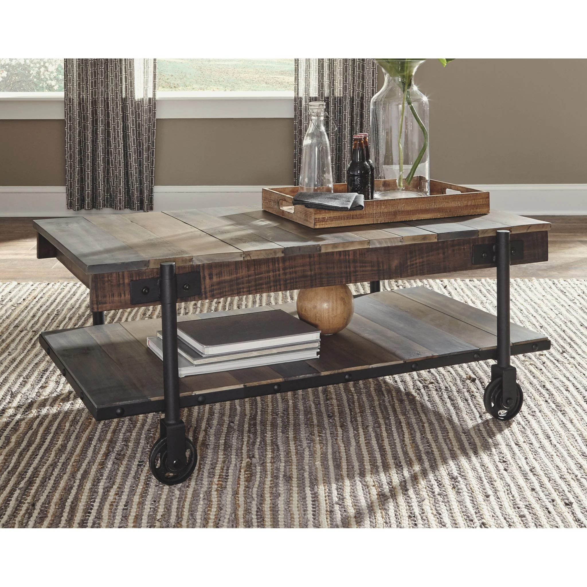 Bostweil Rectangle Cocktail Table - Image 2