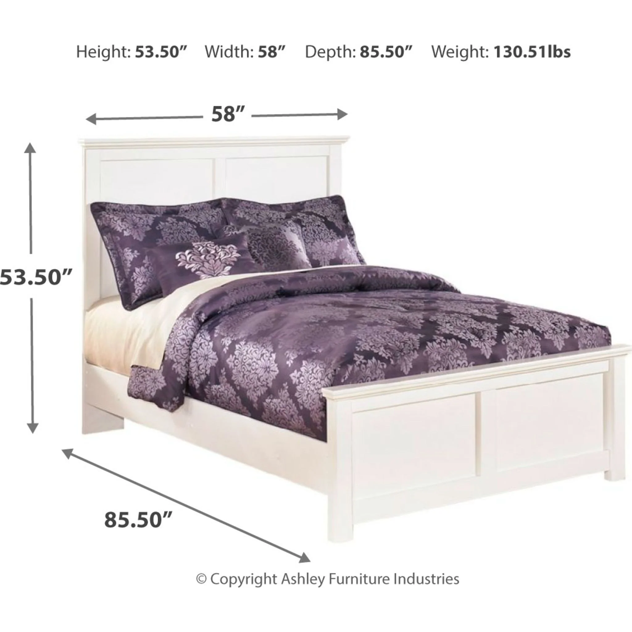 Bostwick Shoals 5 Piece Panel Bedroom - Image 15