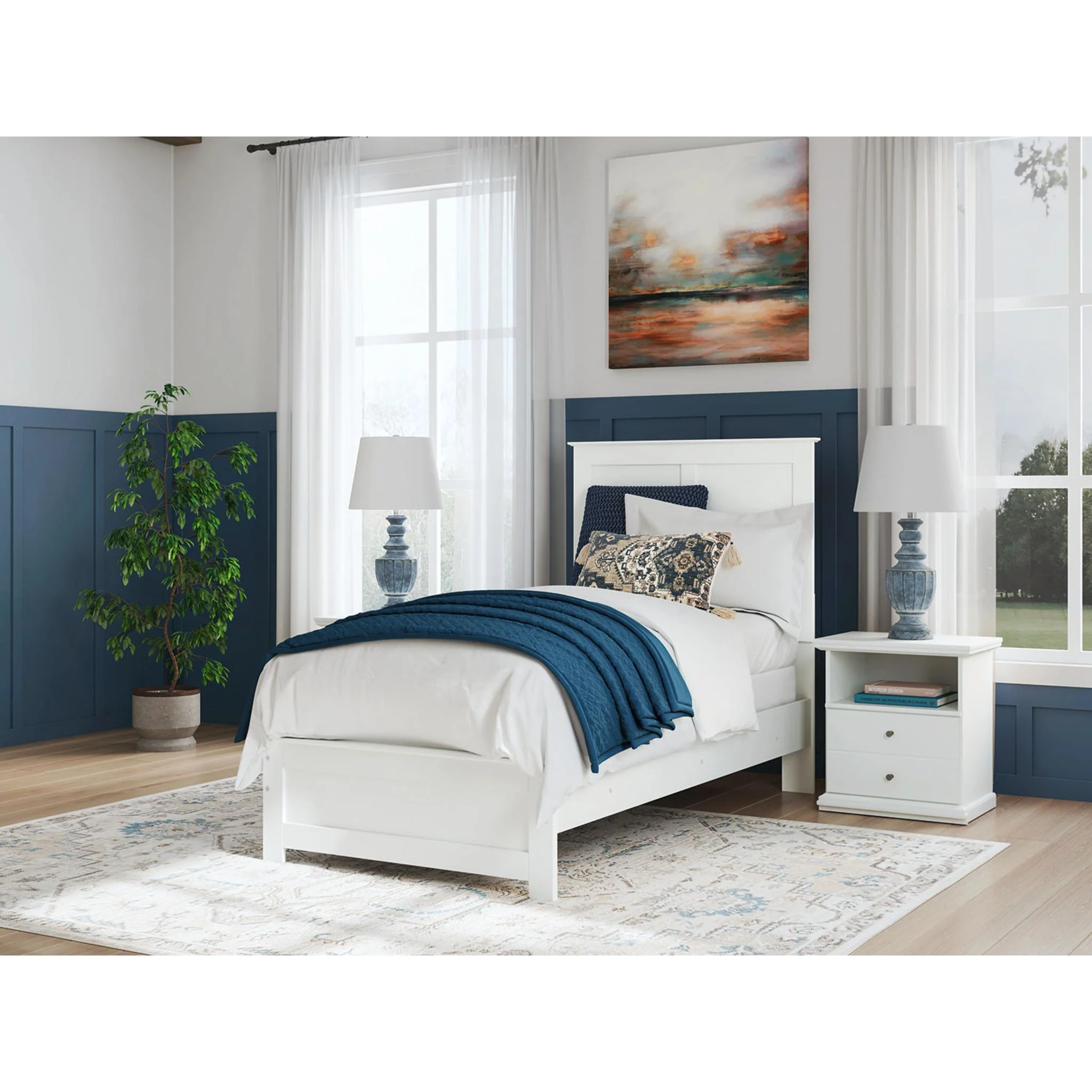 Bostwick Shoals 5 Piece Twin Panel Bedroom - Image 9