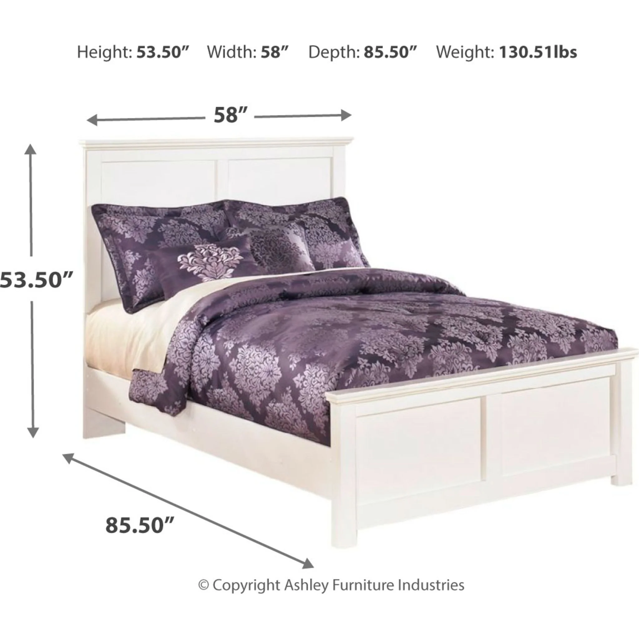 Bostwick Shoals Panel Bed - Image 17