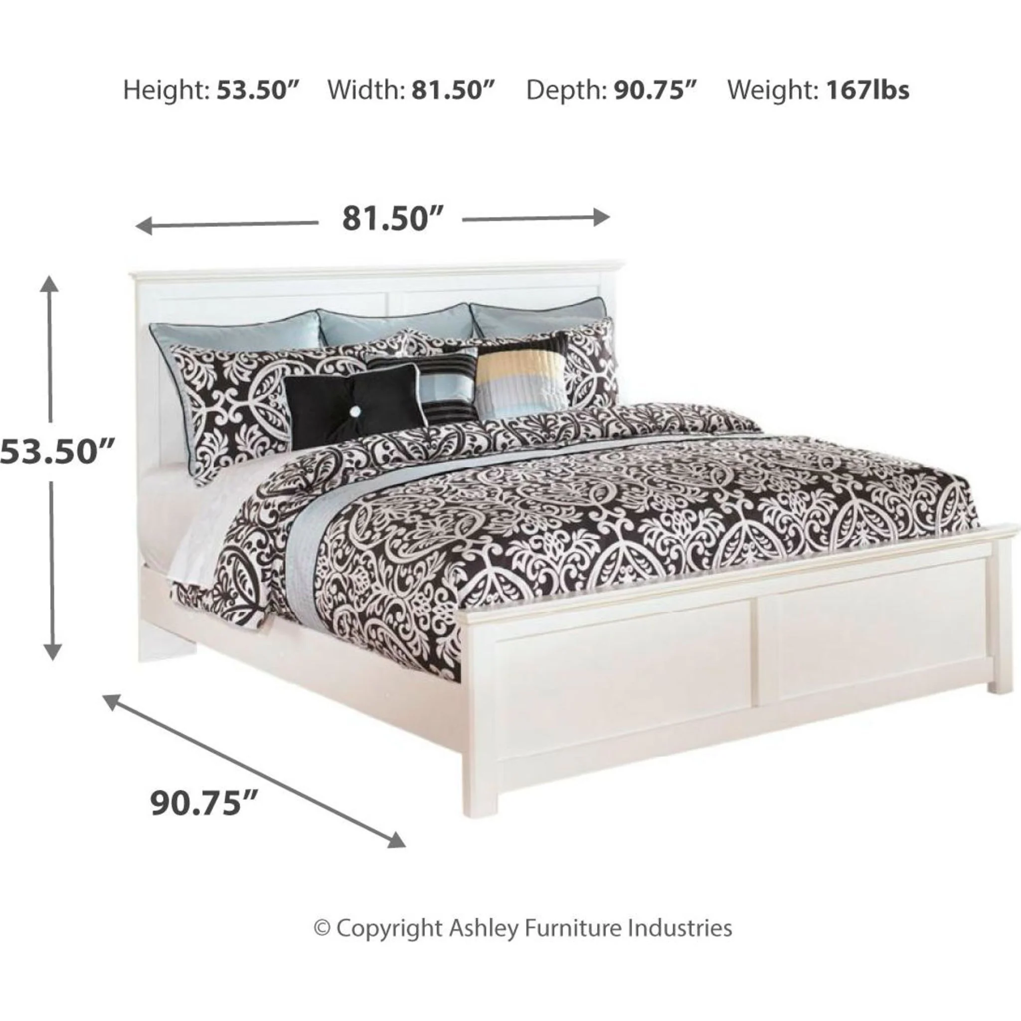 Bostwick Shoals Panel Bed - Image 13