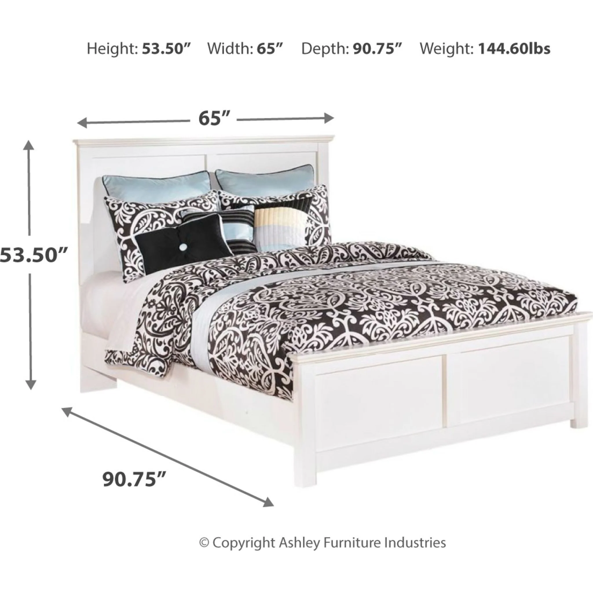 Bostwick Shoals Panel Bed - Image 4