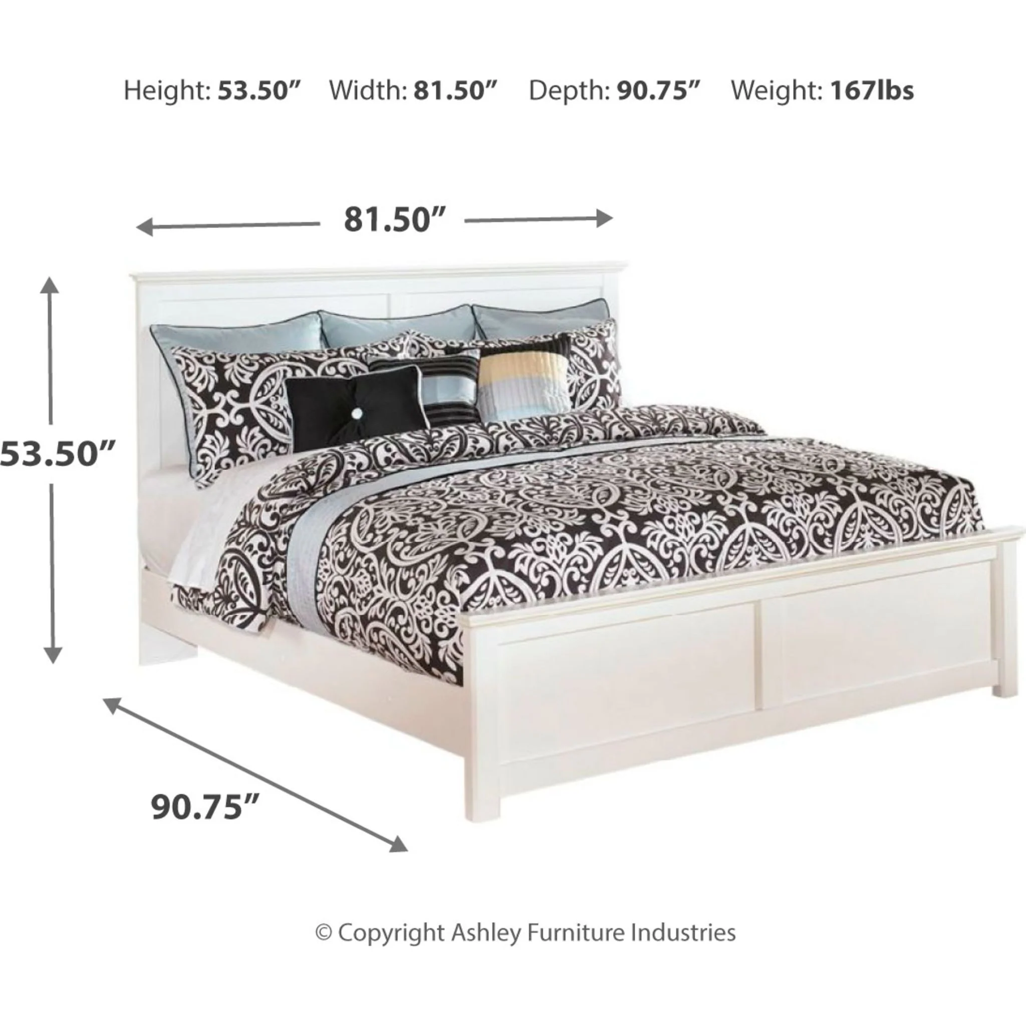 Bostwick Shoals Panel Bed - Image 9