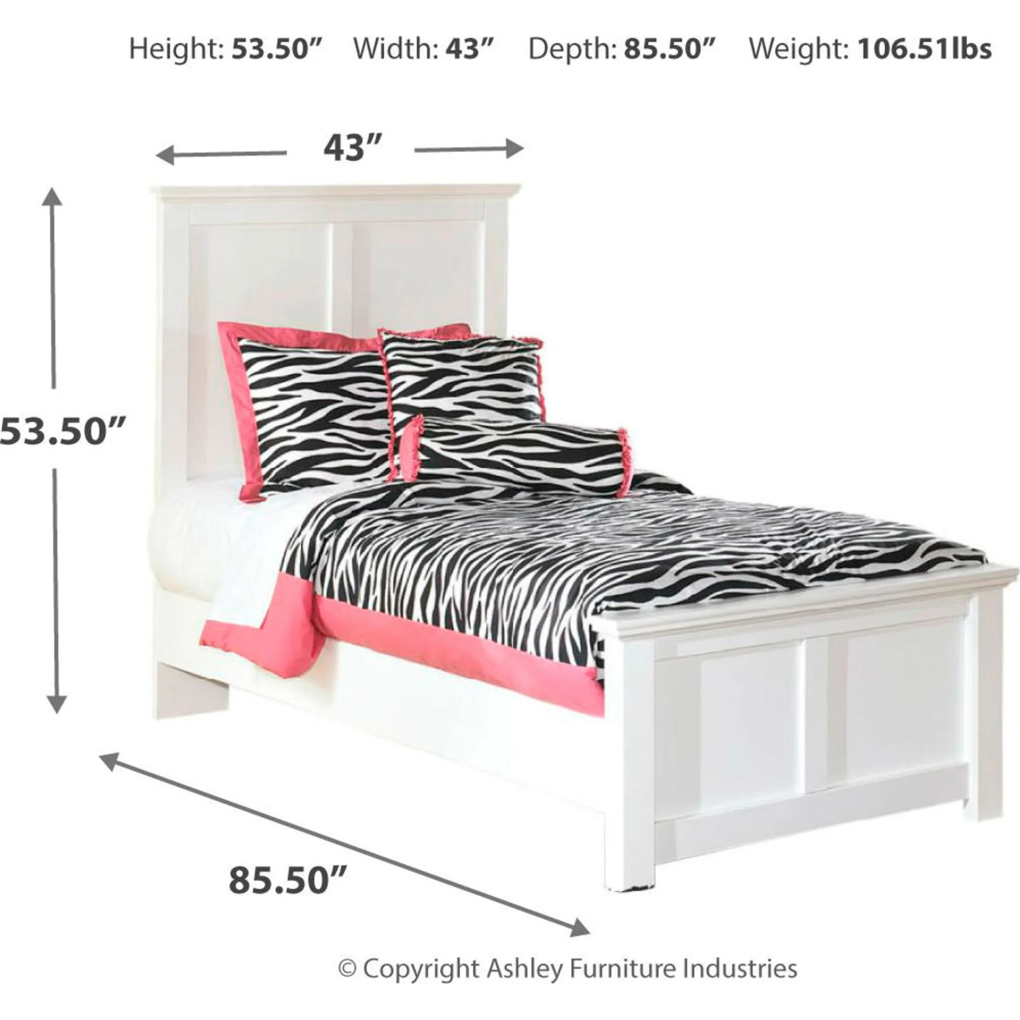 Bostwick Shoals Panel Bed - Image 9