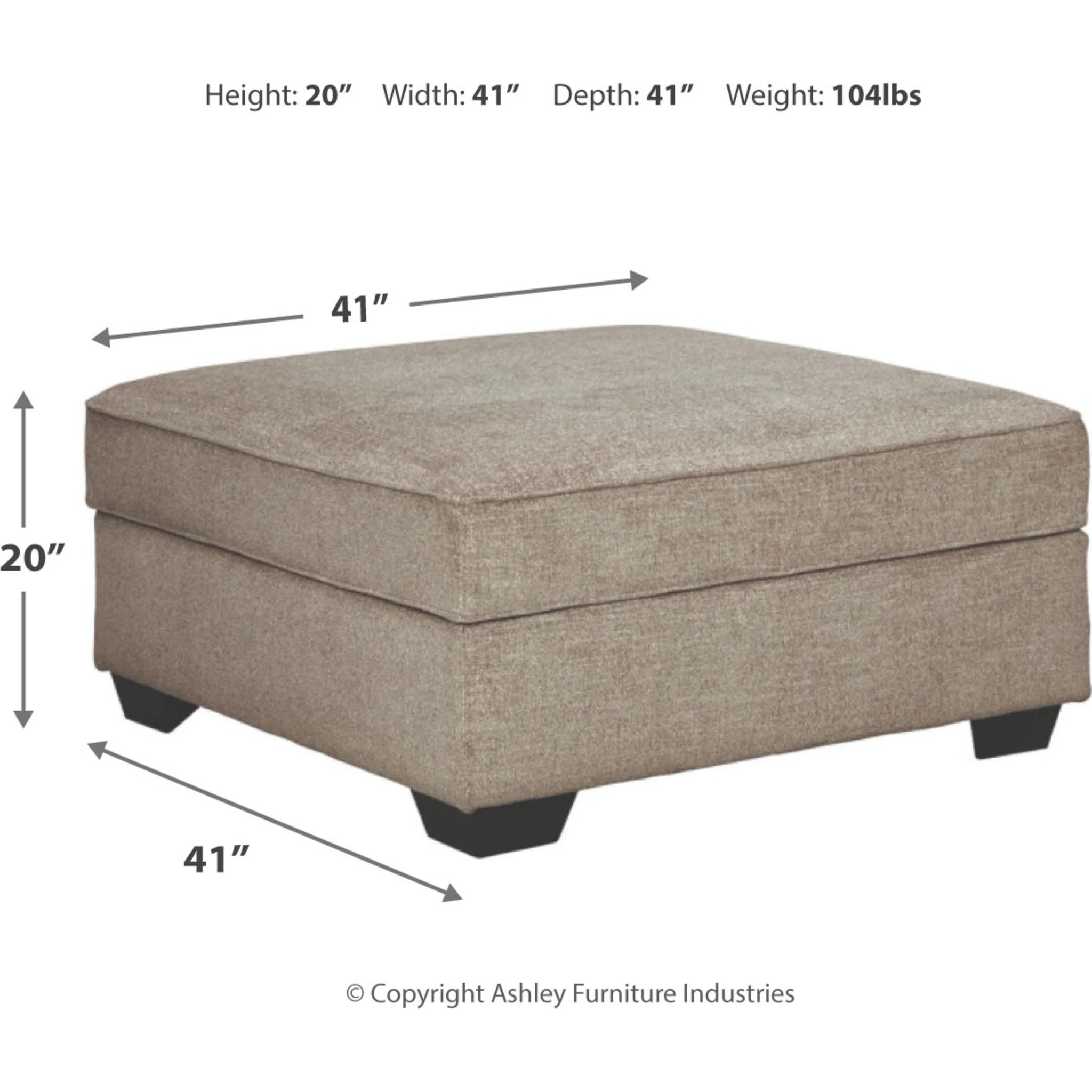 Bovarian Ottoman with Storage - Image 3