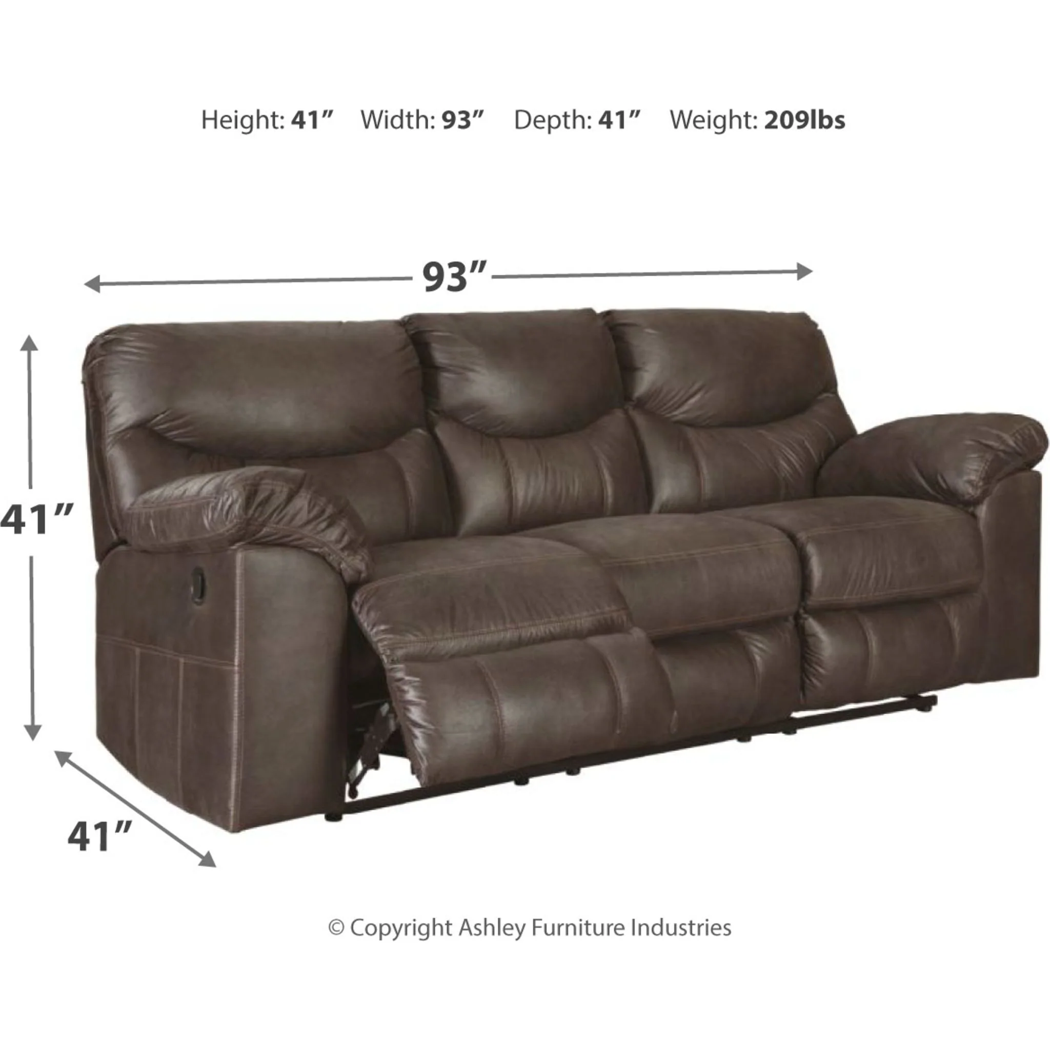Boxberg Reclining Sofa - Image 4