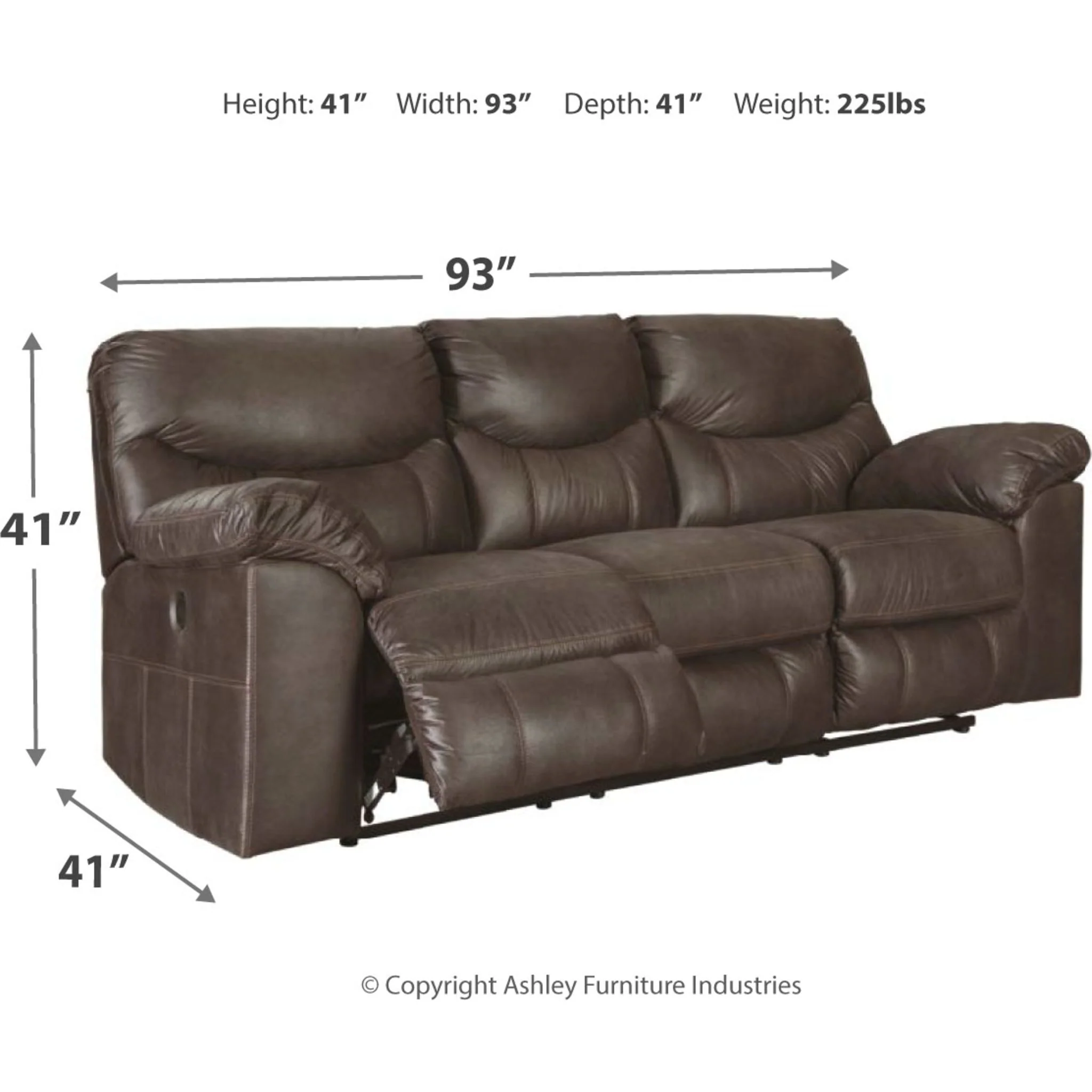 Boxberg Reclining Sofa with Power - Image 4