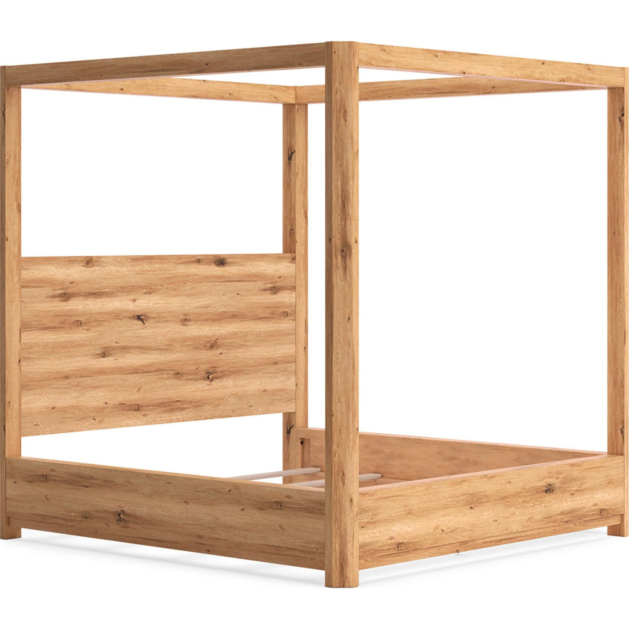 Bracken-Exclusive 5 Piece King Canopy Bedroom - Image 15