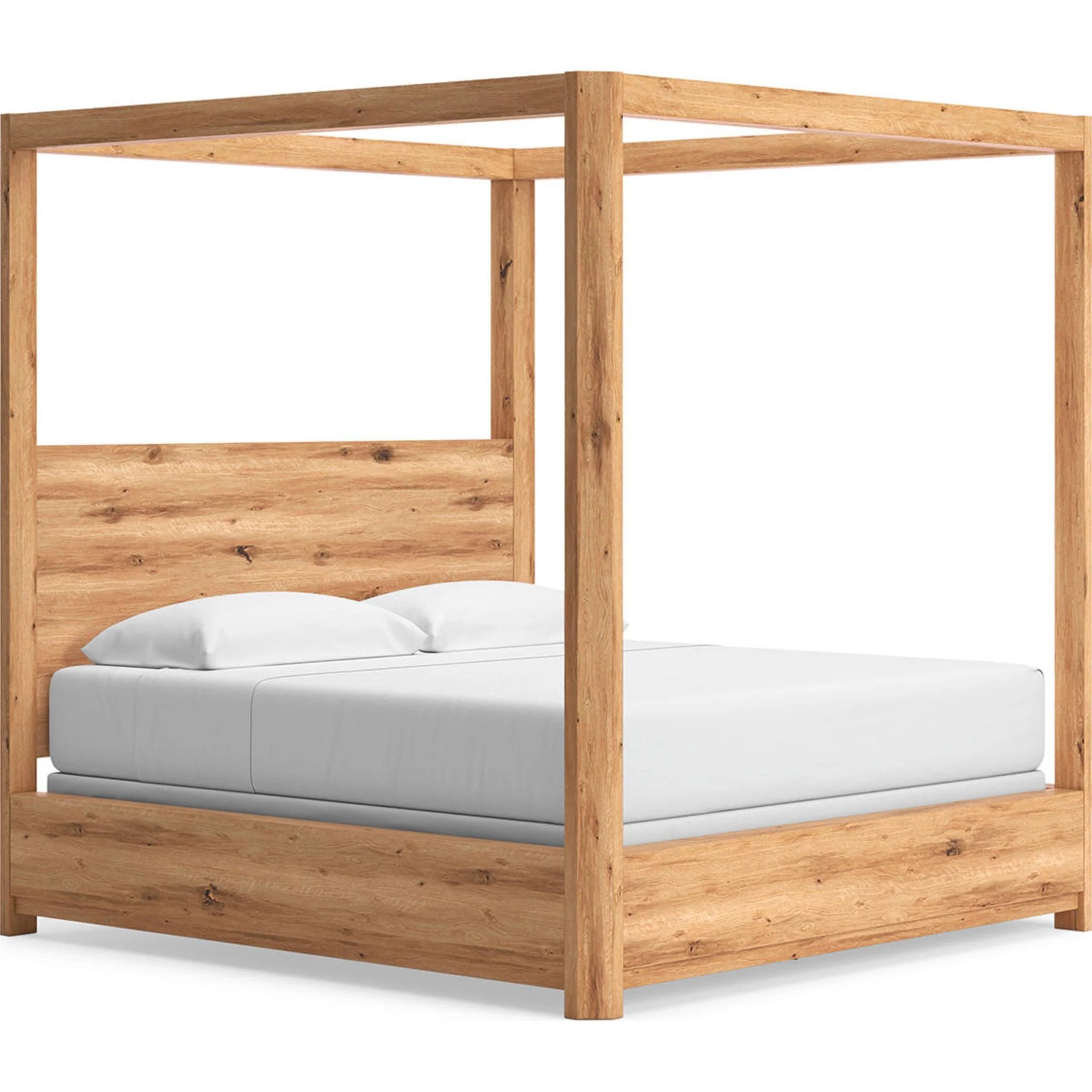 Bracken-Exclusive 5 Piece King Canopy Bedroom - Image 16