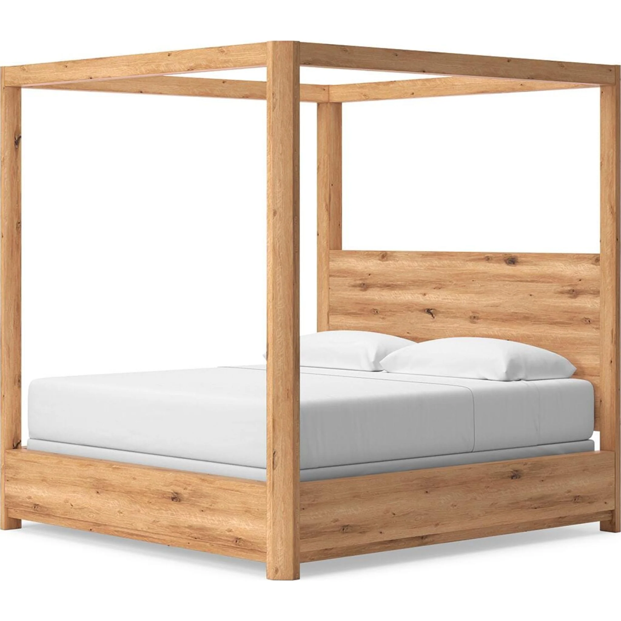 Bracken-Exclusive 5 Piece King Canopy Bedroom - Image 35