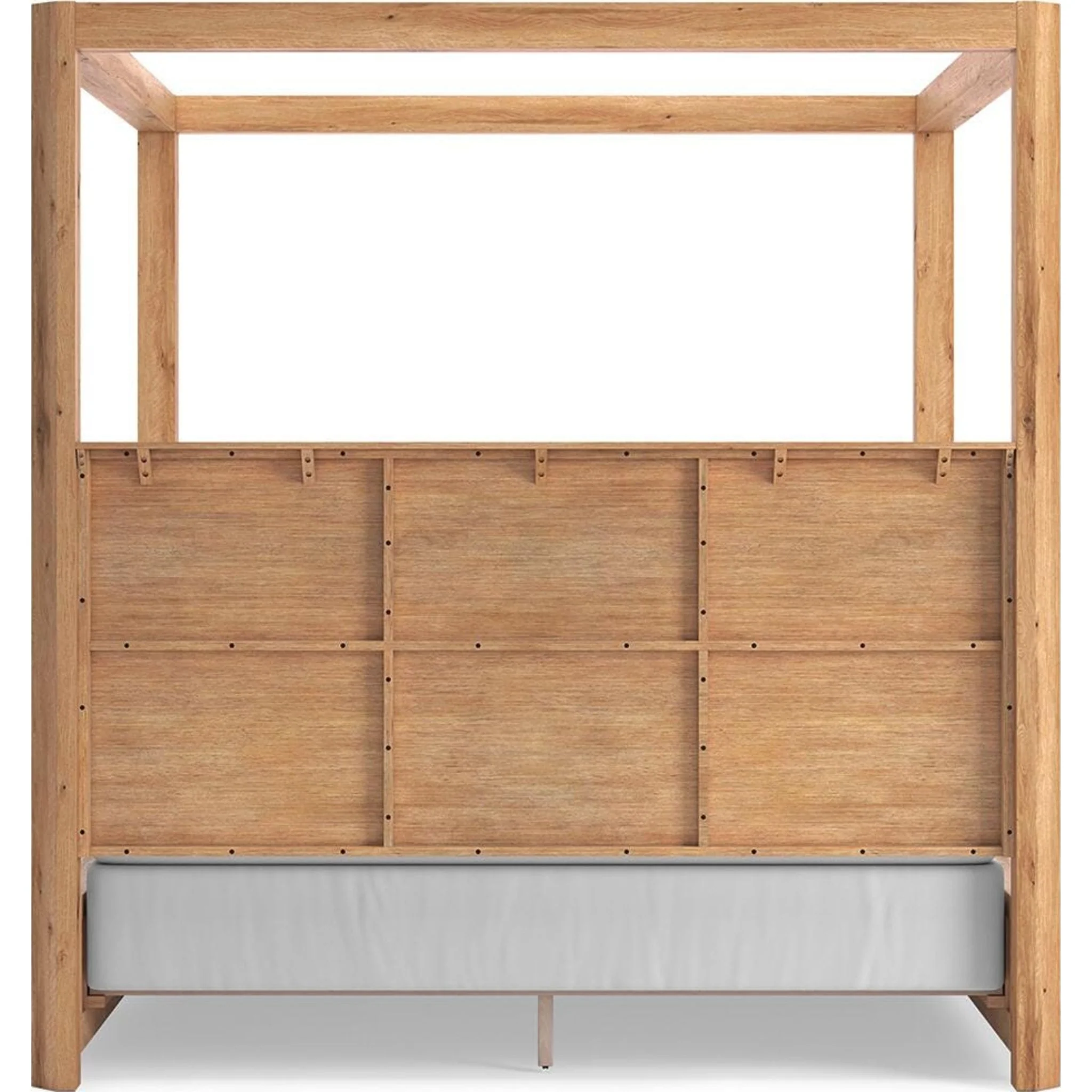 Bracken-Exclusive 5 Piece King Canopy Bedroom - Image 39