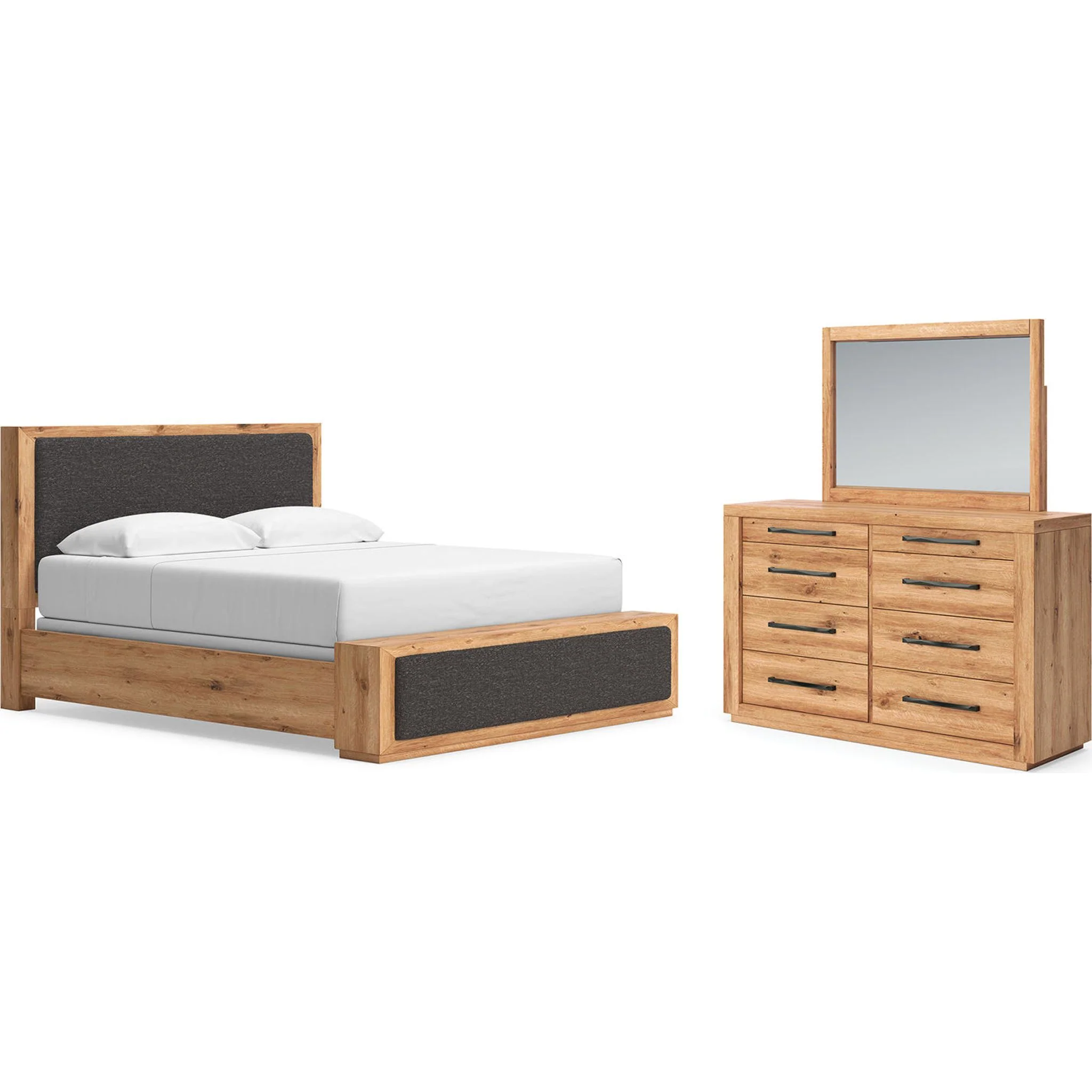 Bracken-Exclusive 5 Piece King Panel Bedroom - Image 2
