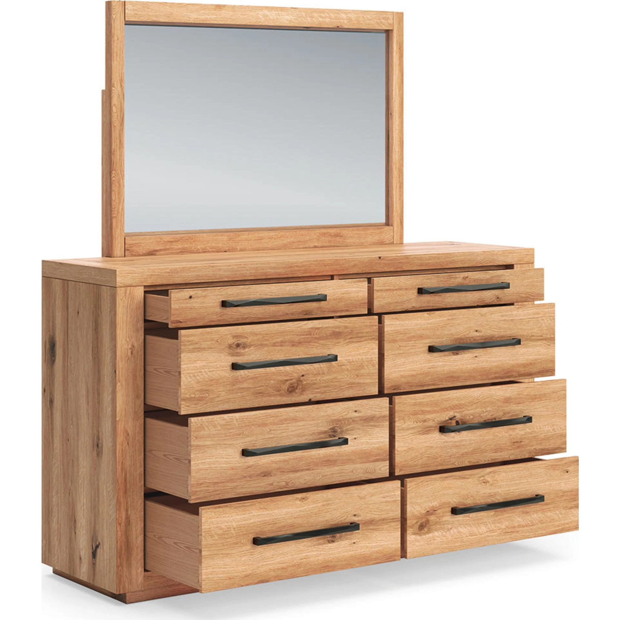 Bracken-Exclusive 5 Piece King Panel Bedroom - Image 4