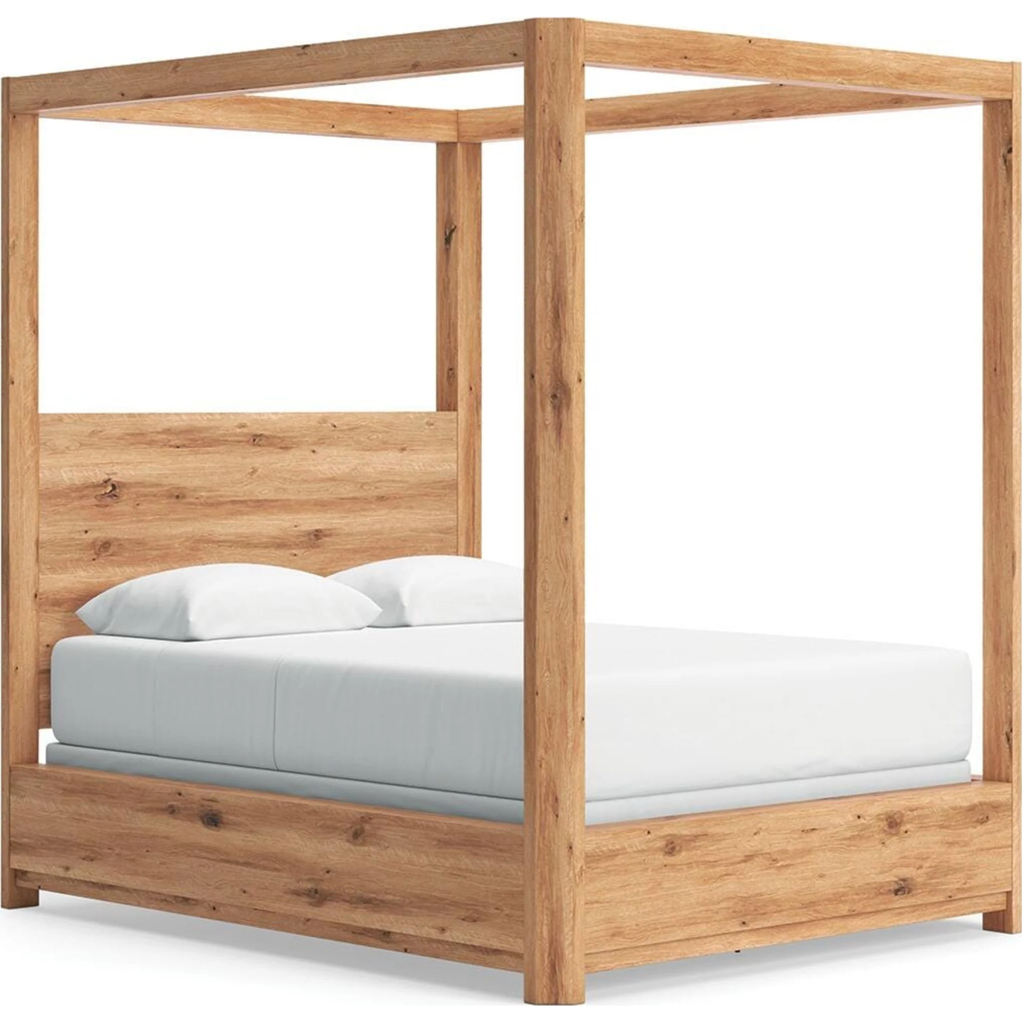 Bracken-Exclusive 5 Piece Queen Canopy Bedroom - Image 34