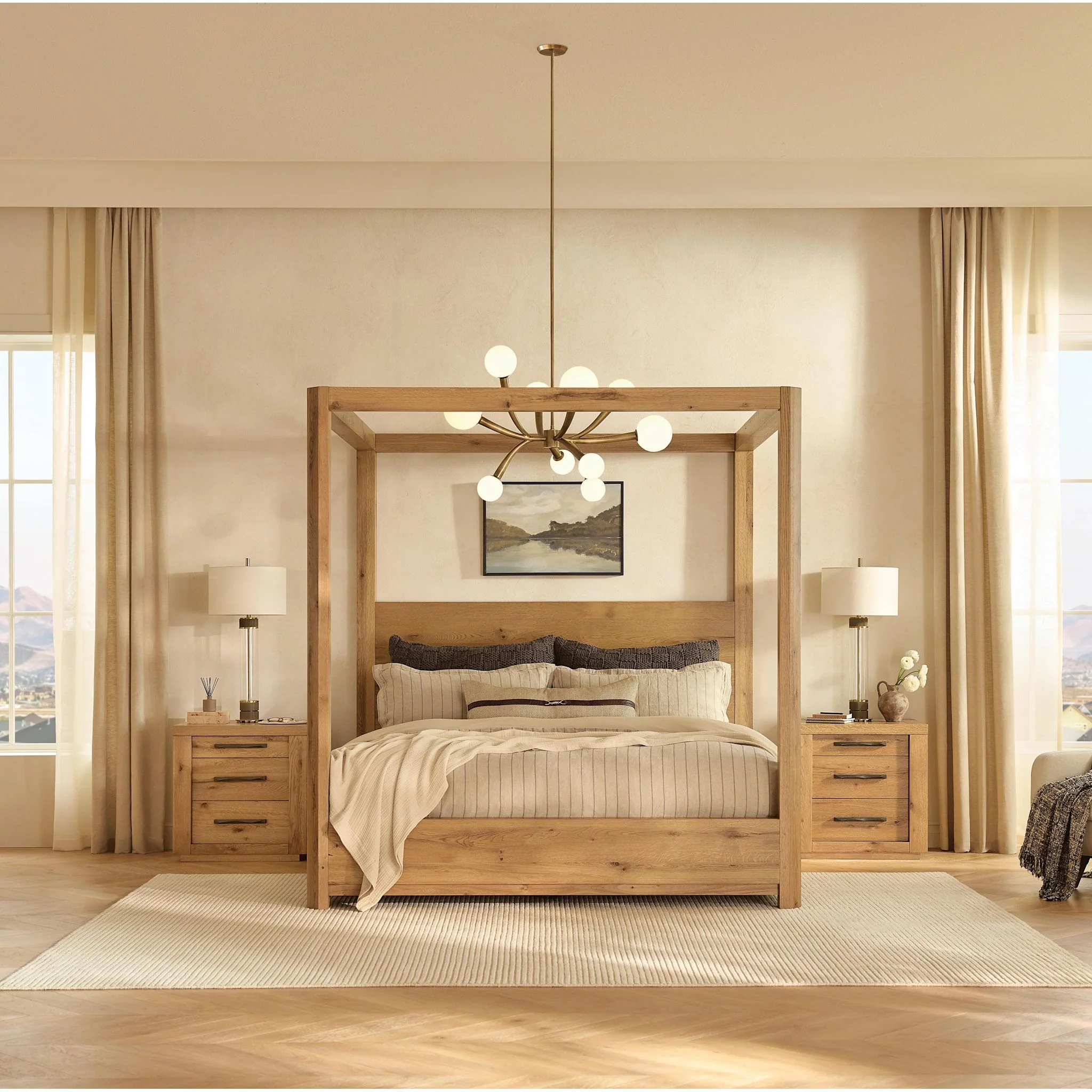Bracken-Exclusive King Canopy Bed - Image 2