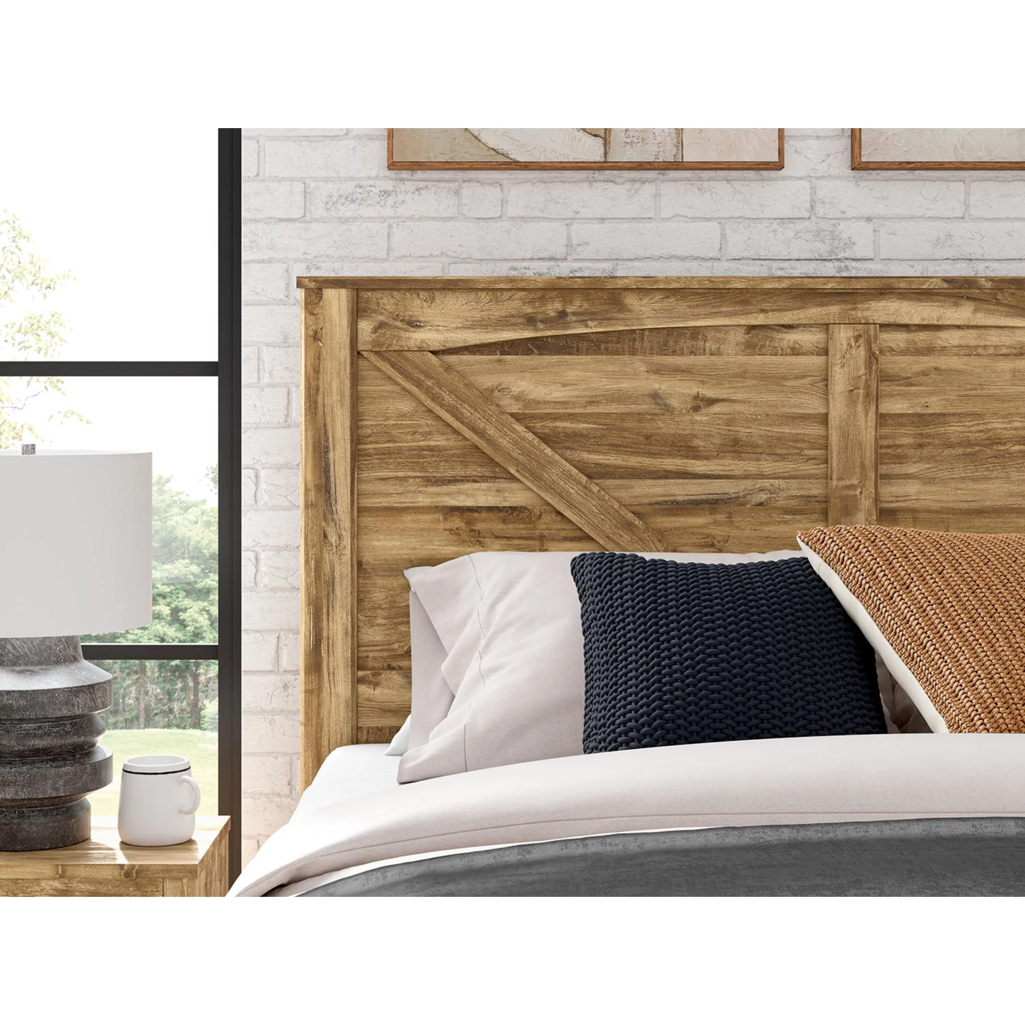 Branstony Crossbuck Panel Bed - Image 14