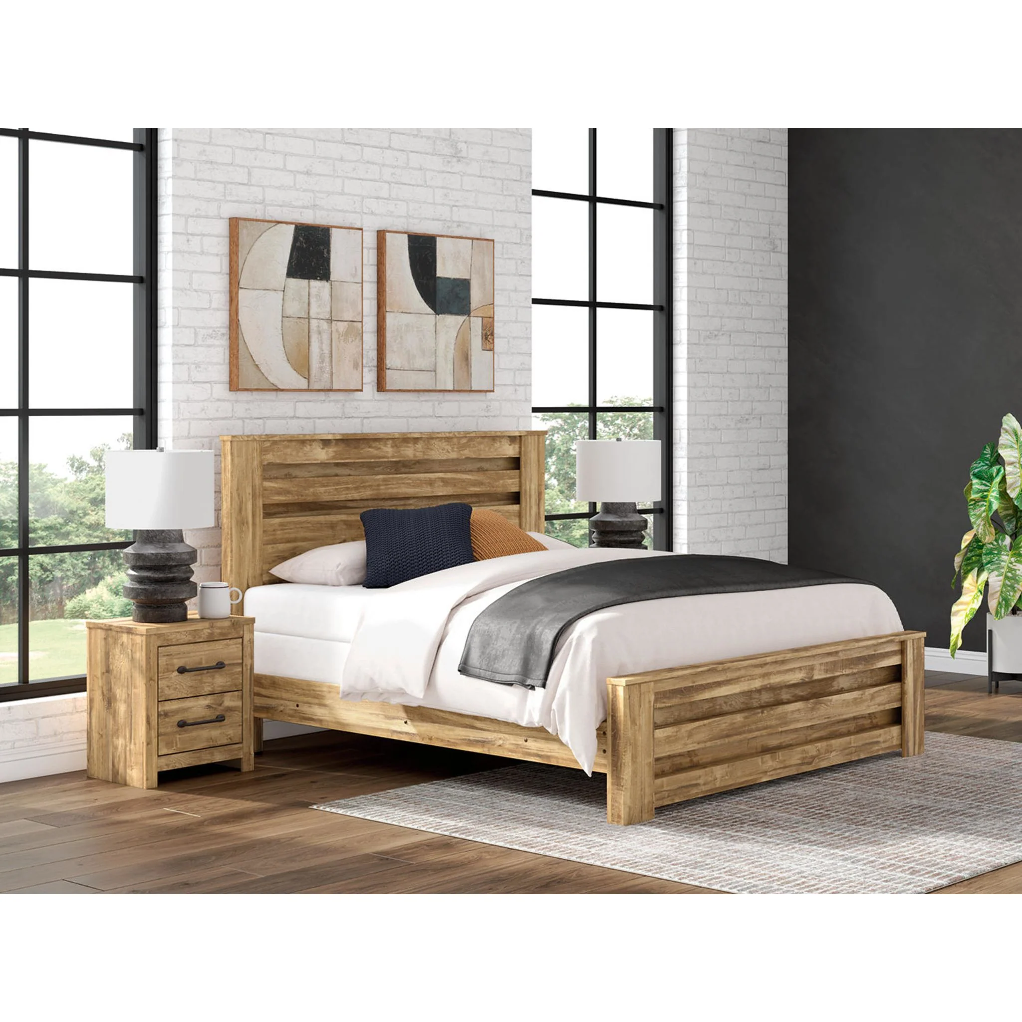 Branstony King Panel Bed - Image 9