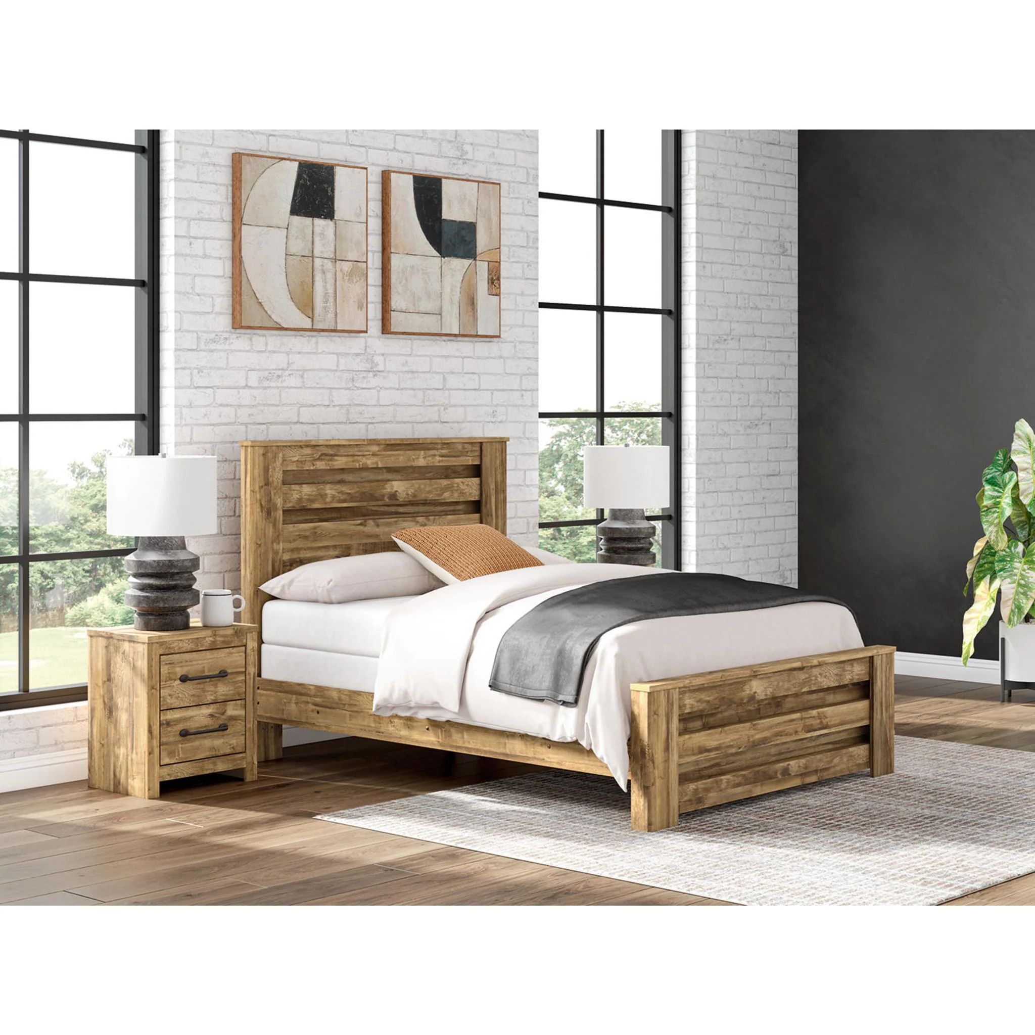 Branstony Queen Panel Bed - Image 9