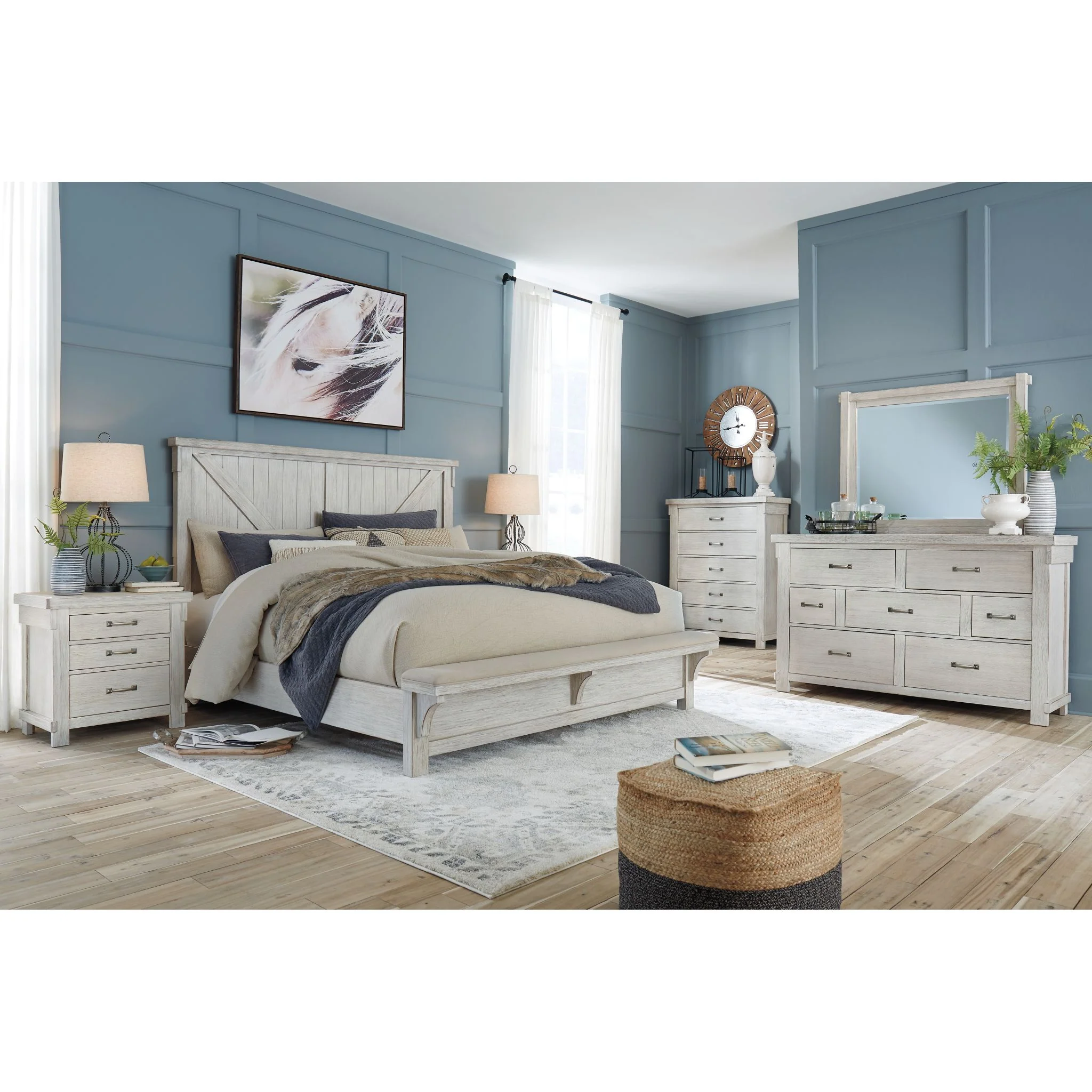 Brashland 5 Piece Panel Bedroom - Image 10