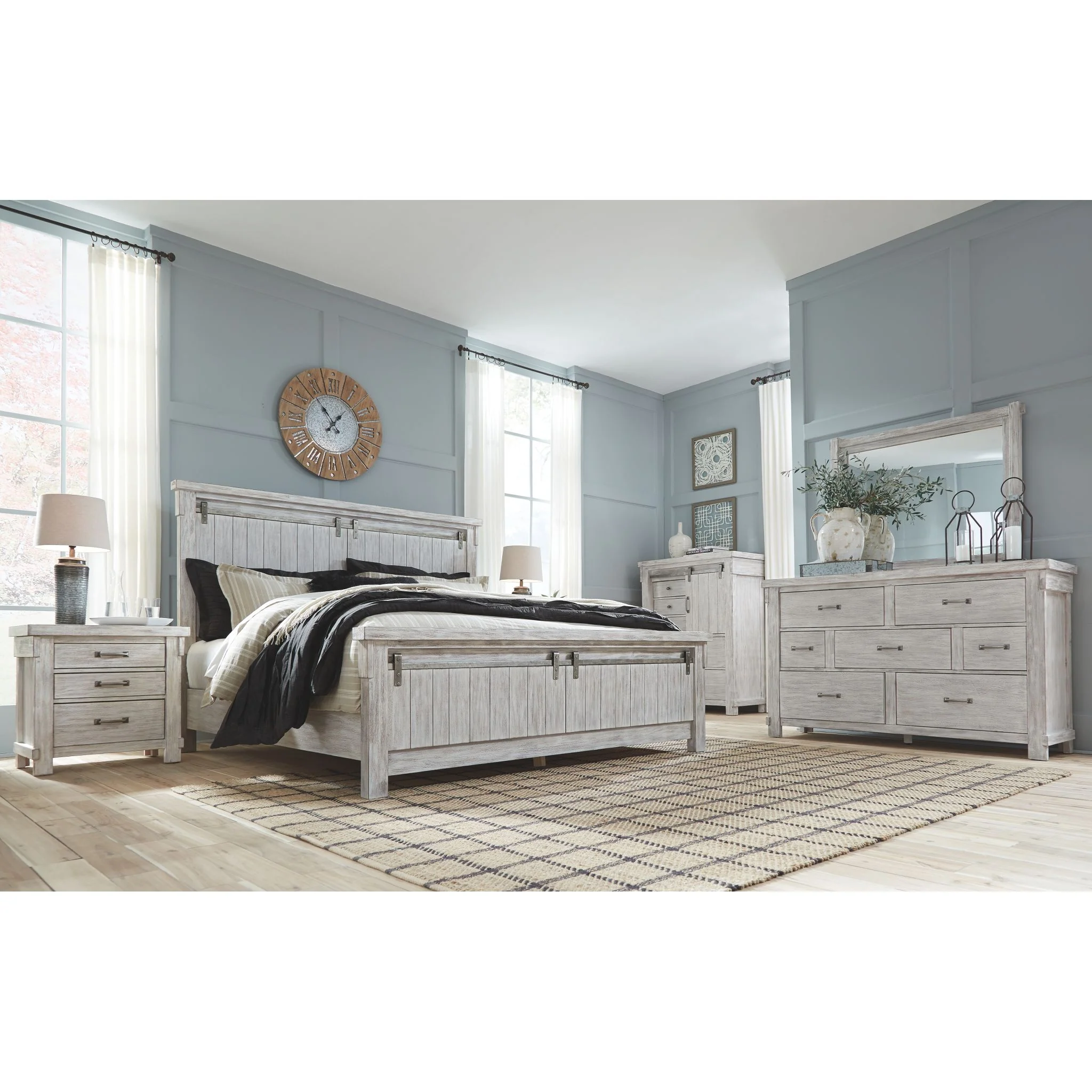 Brashland 5 Piece Panel Bedroom - Image 4