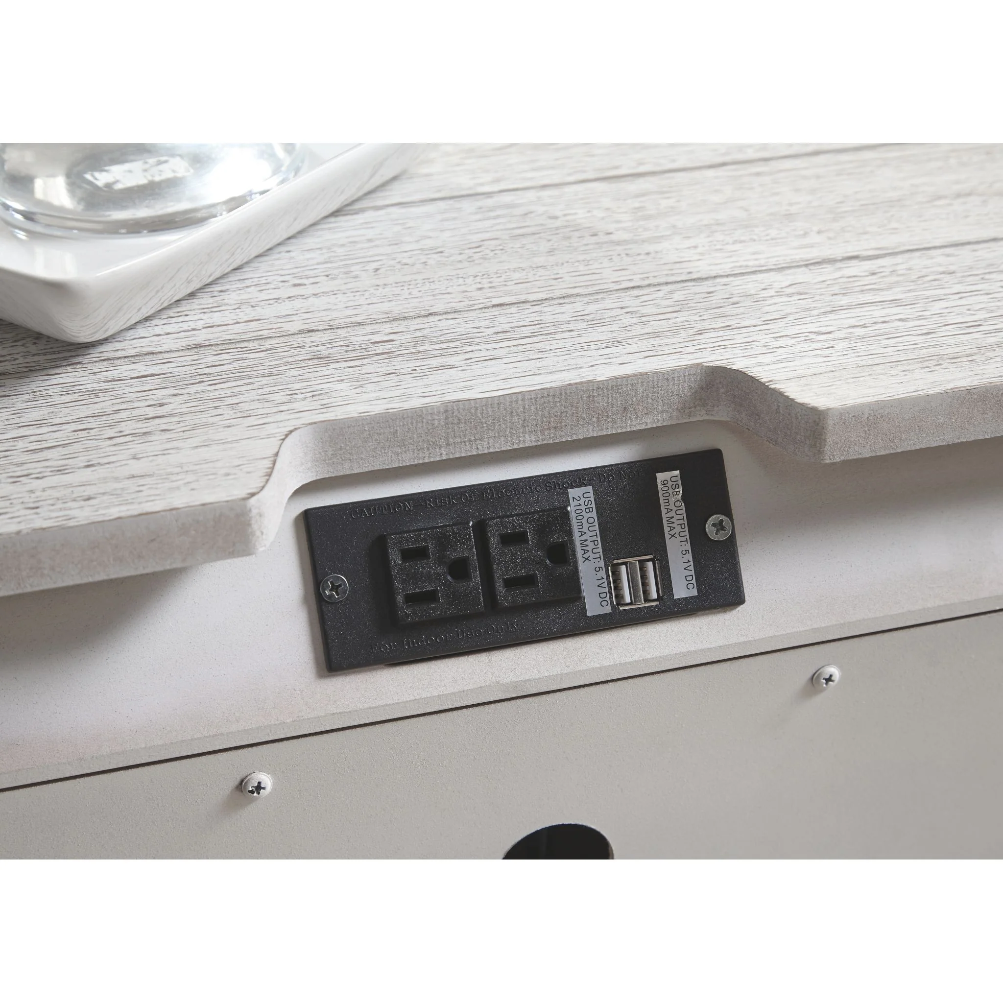 Brashland Three Drawer Nightstand - Image 3
