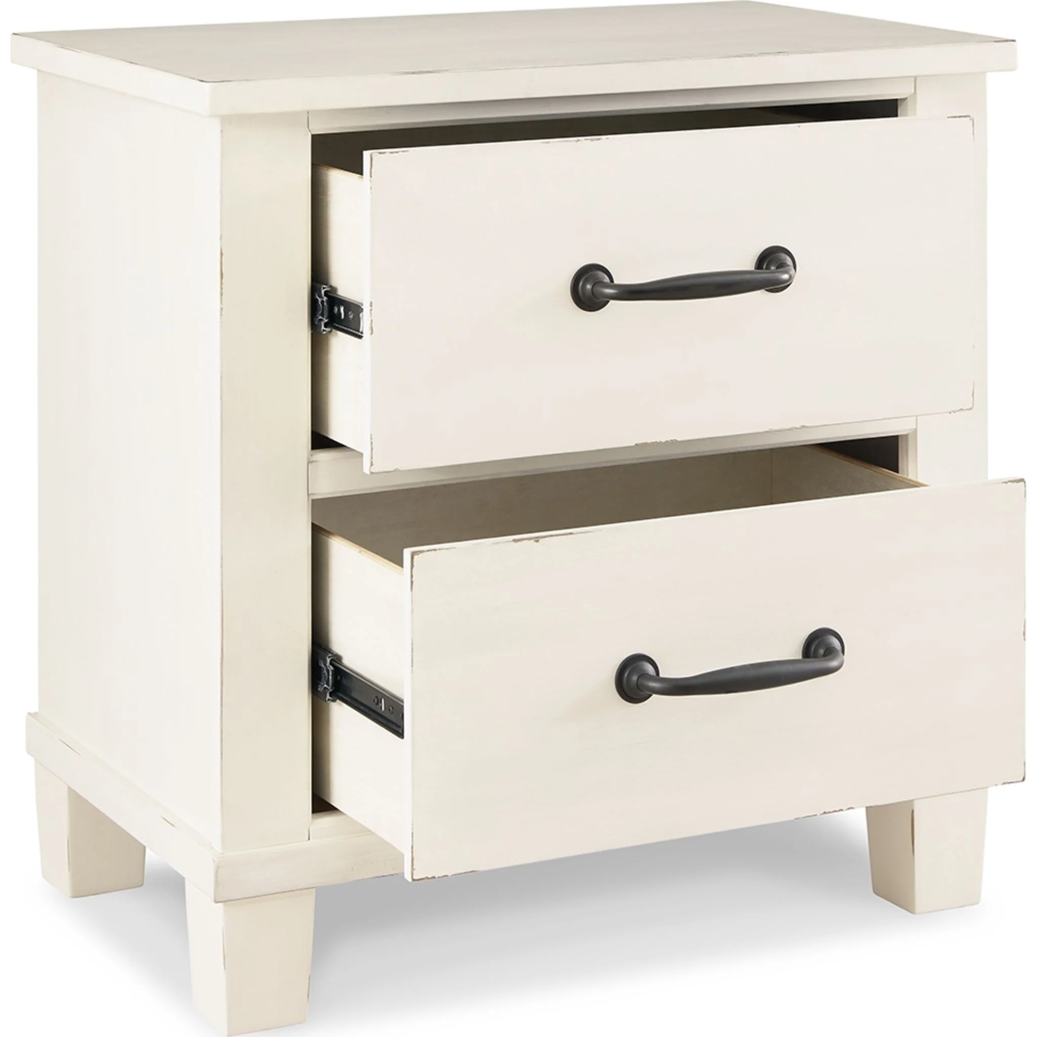 Braunter Two Drawer Nightstand - Image 3