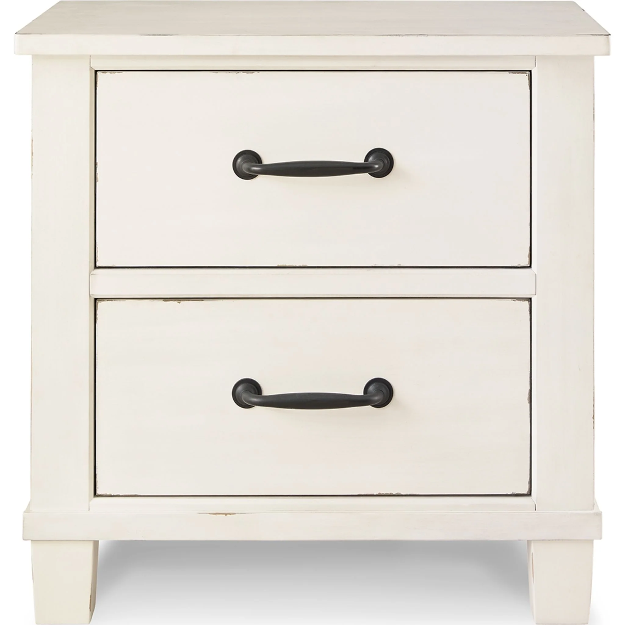 Braunter Two Drawer Nightstand - Image 4