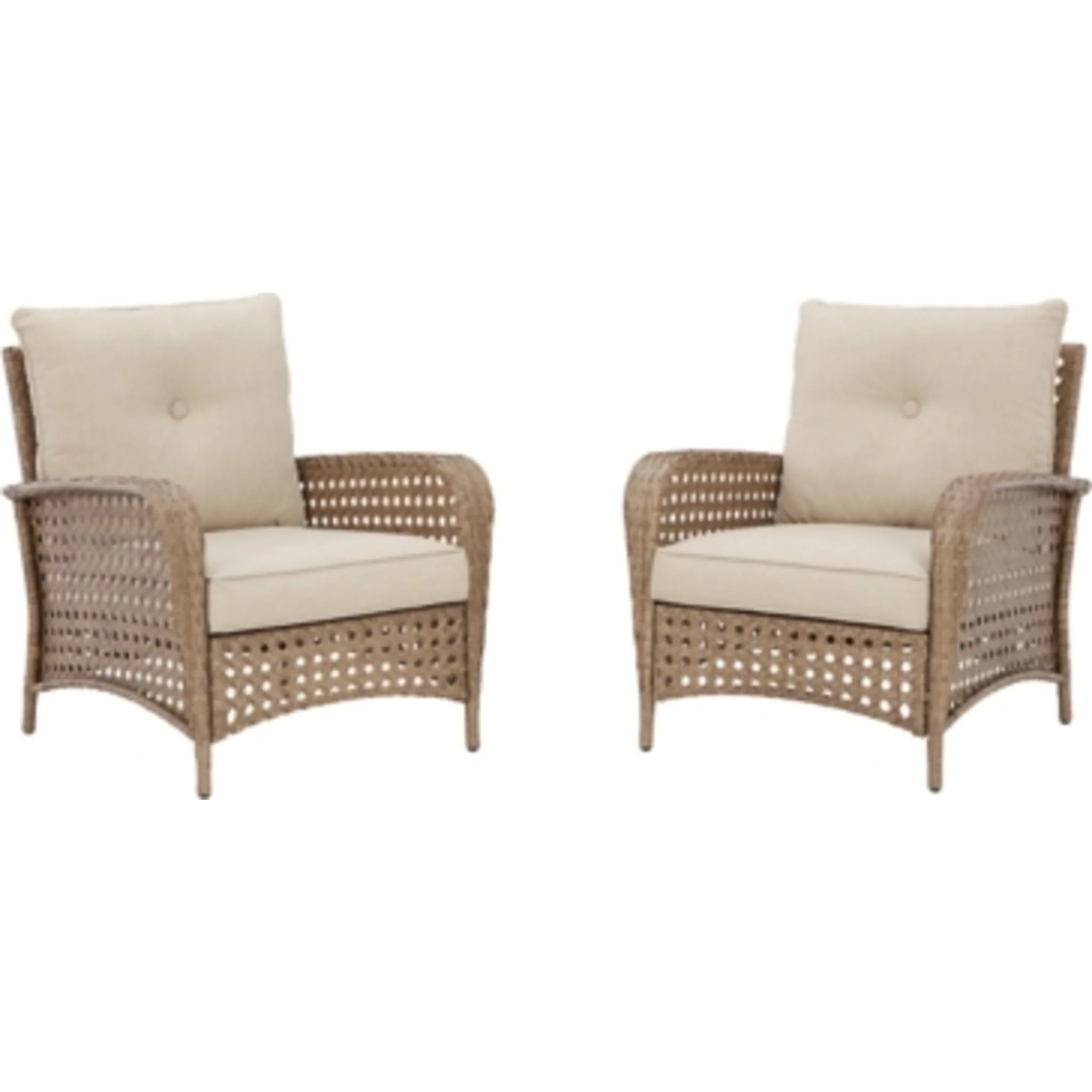 Outdoor Braylee Lounge Chair with Cushion (set of 2) - Image 4