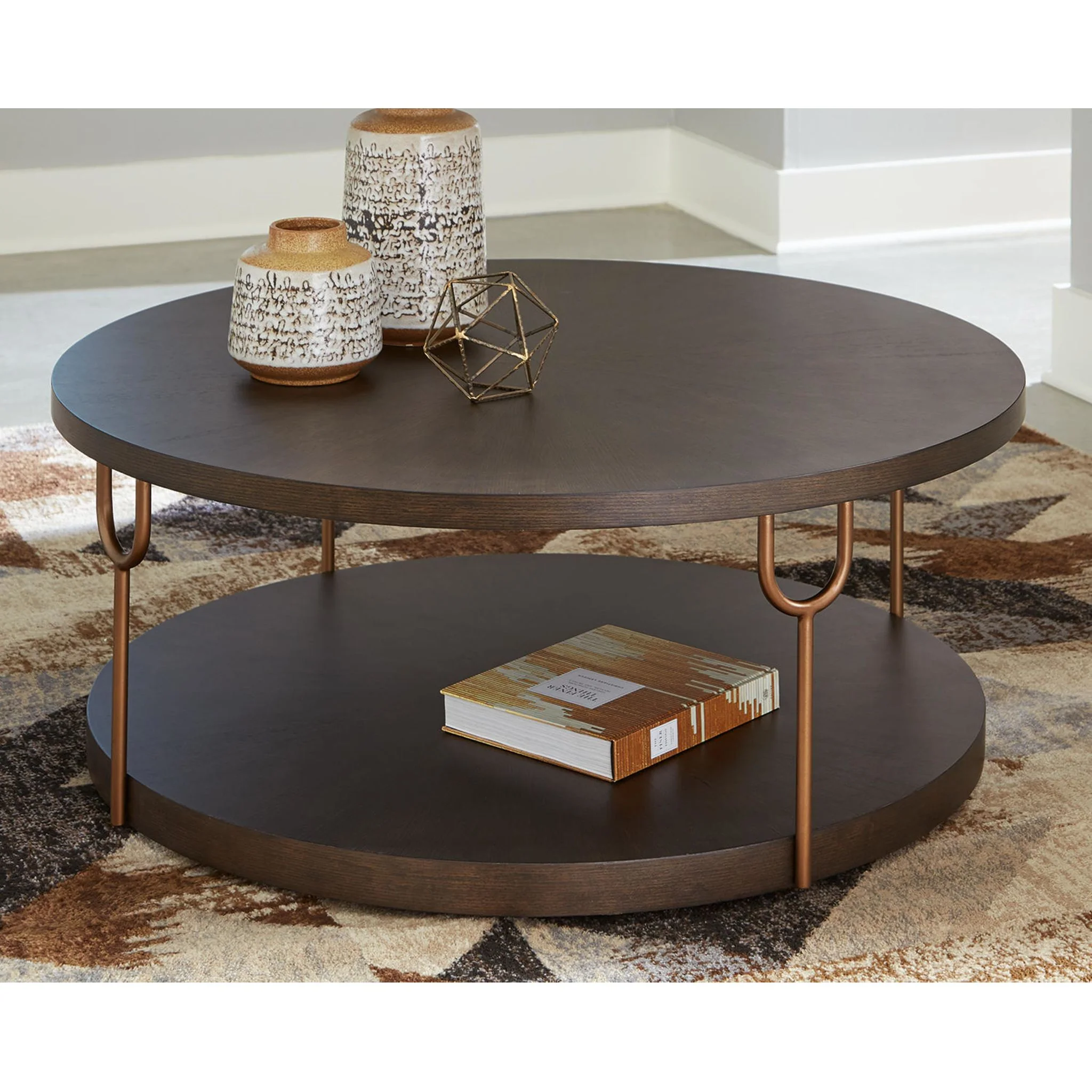 Brazburn Round Coffee Table - Image 7