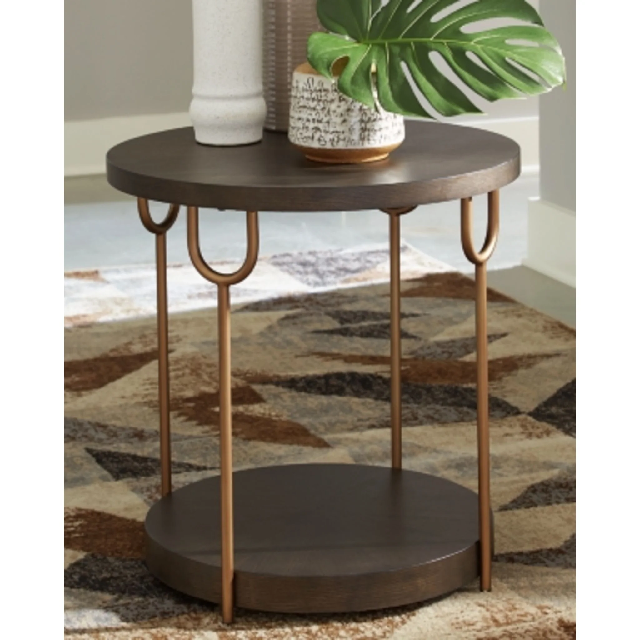 Brazburn Round End Table - Image 2