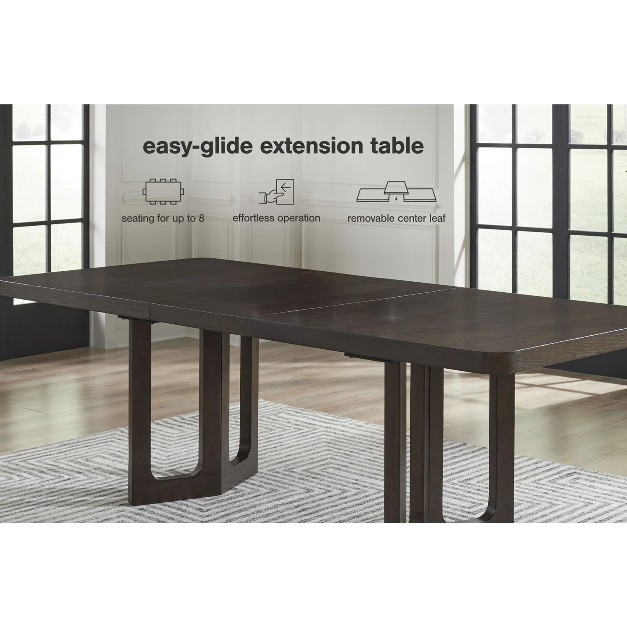 Breckington-Exclusive Dining Extension Table - Image 8
