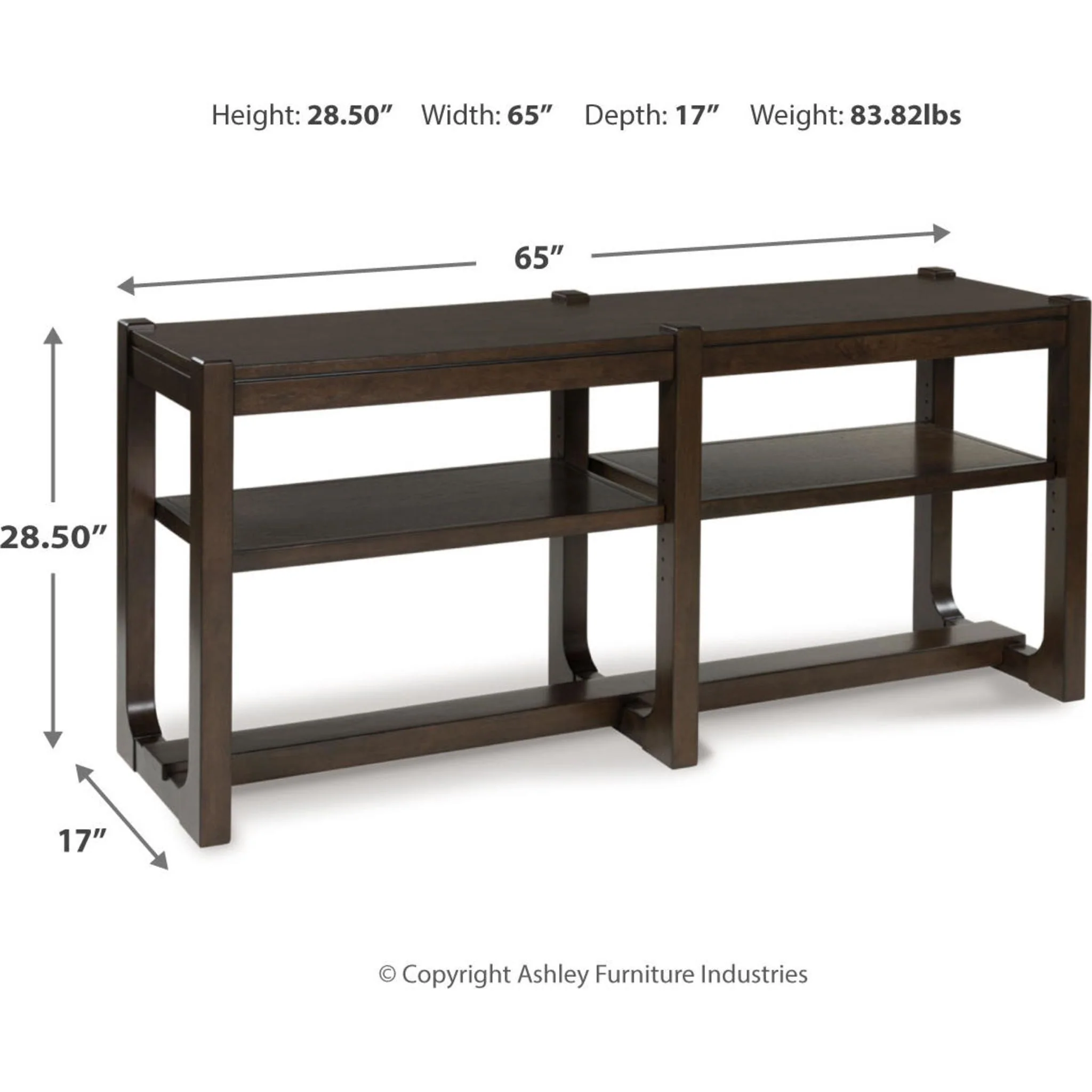 Breckington Sofa Table - Image 3